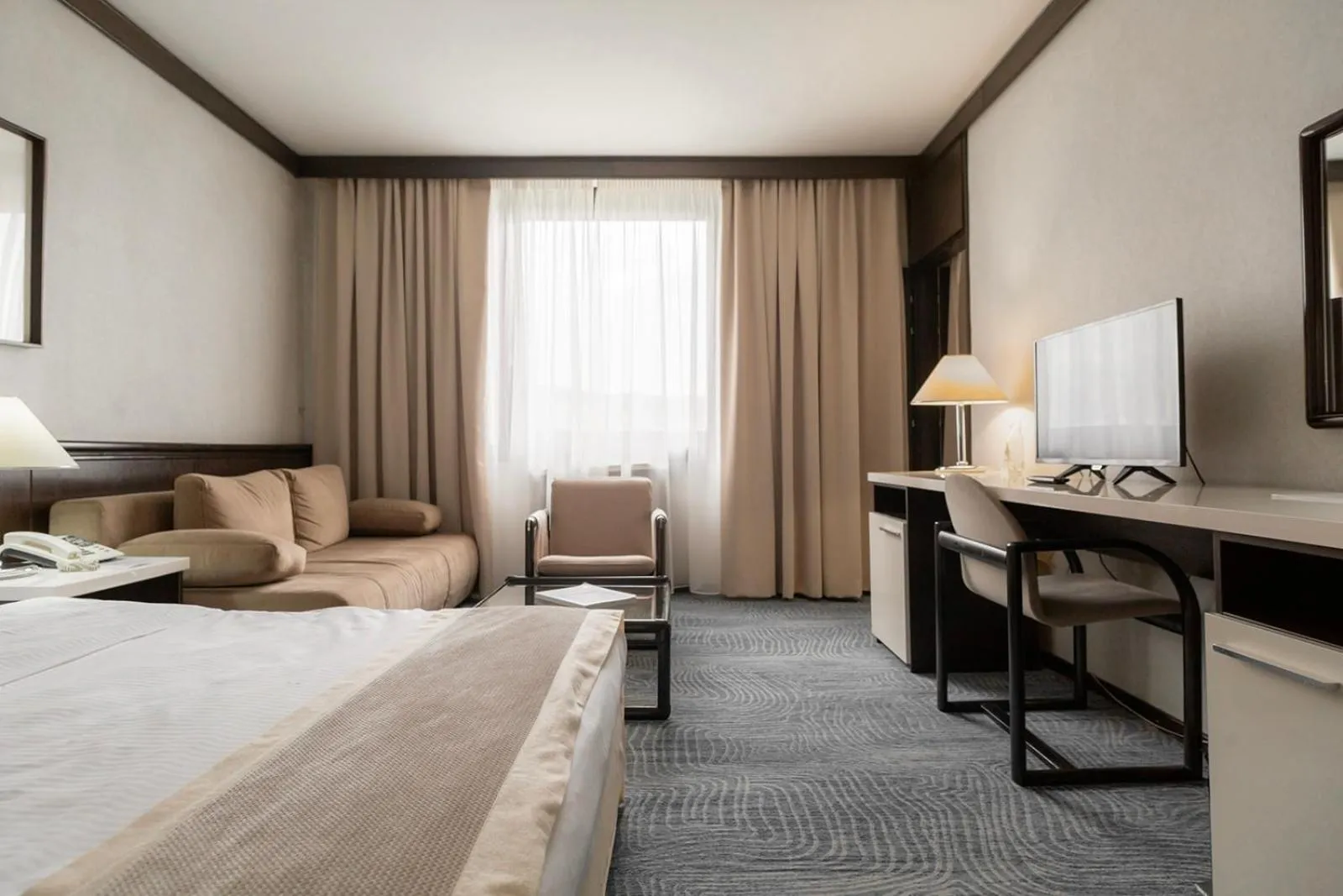 Bed in Hotel Holiday