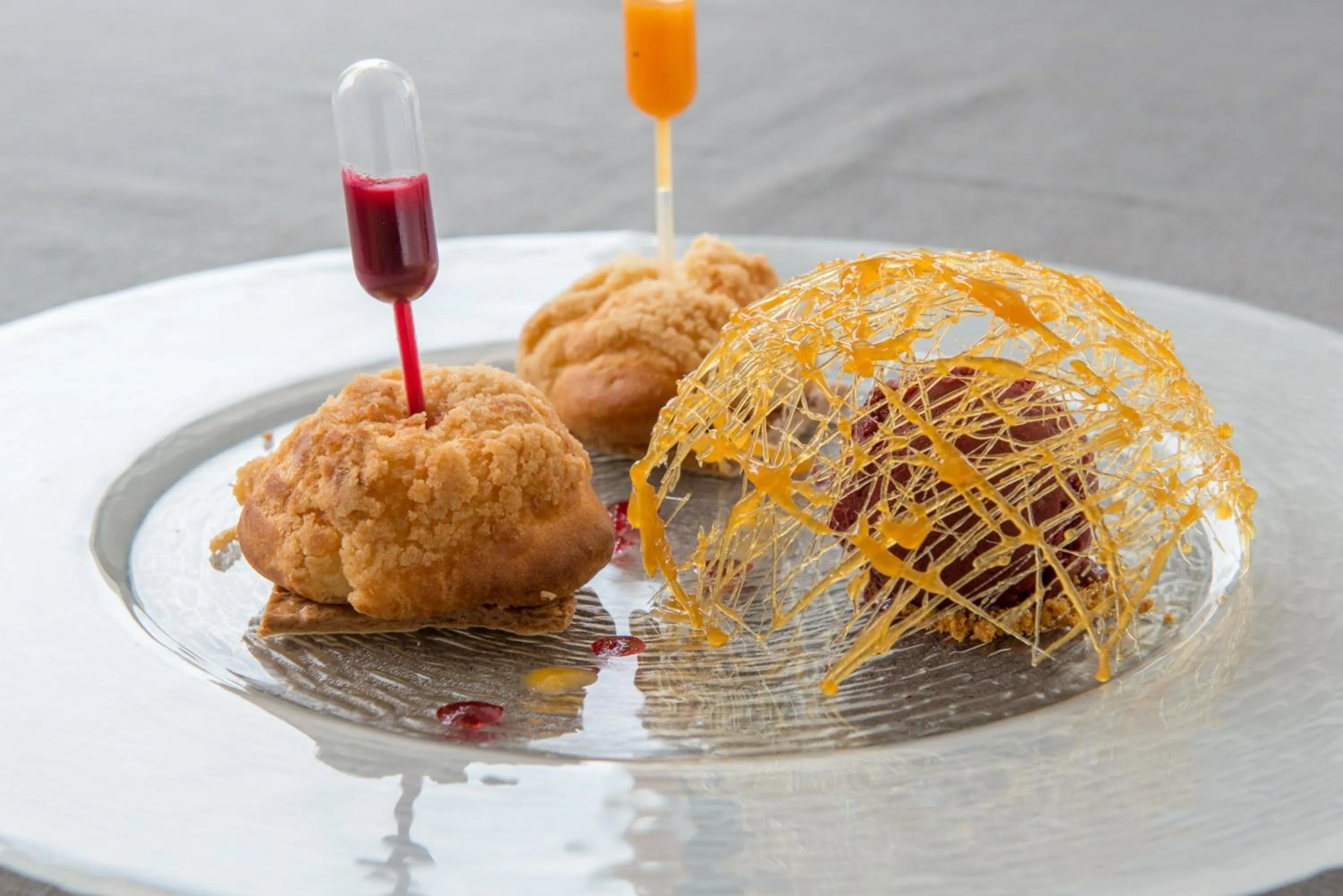 Food close-up in Logis Hotels - Au Colombier du Touron