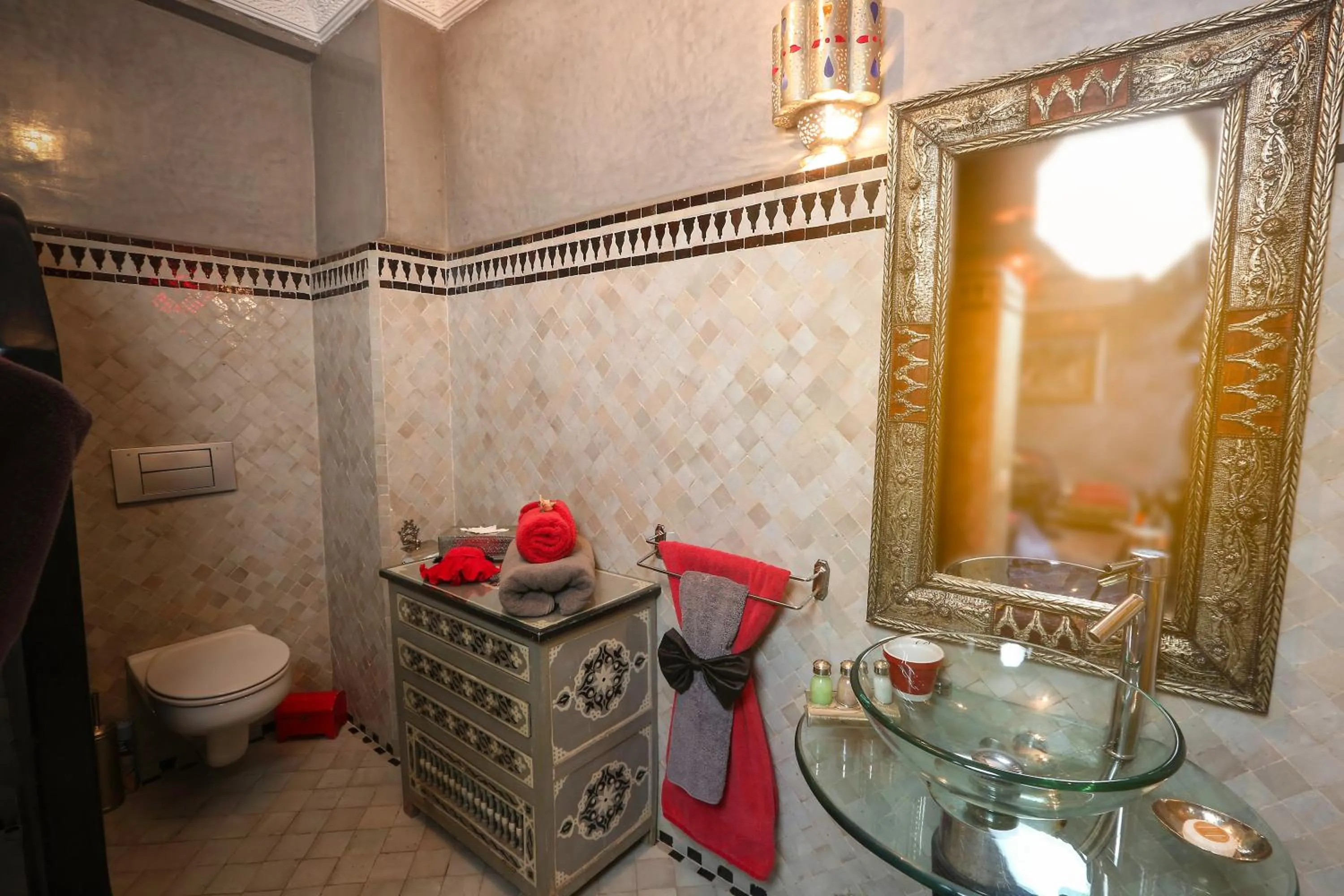 Bathroom in Riad Turquoise