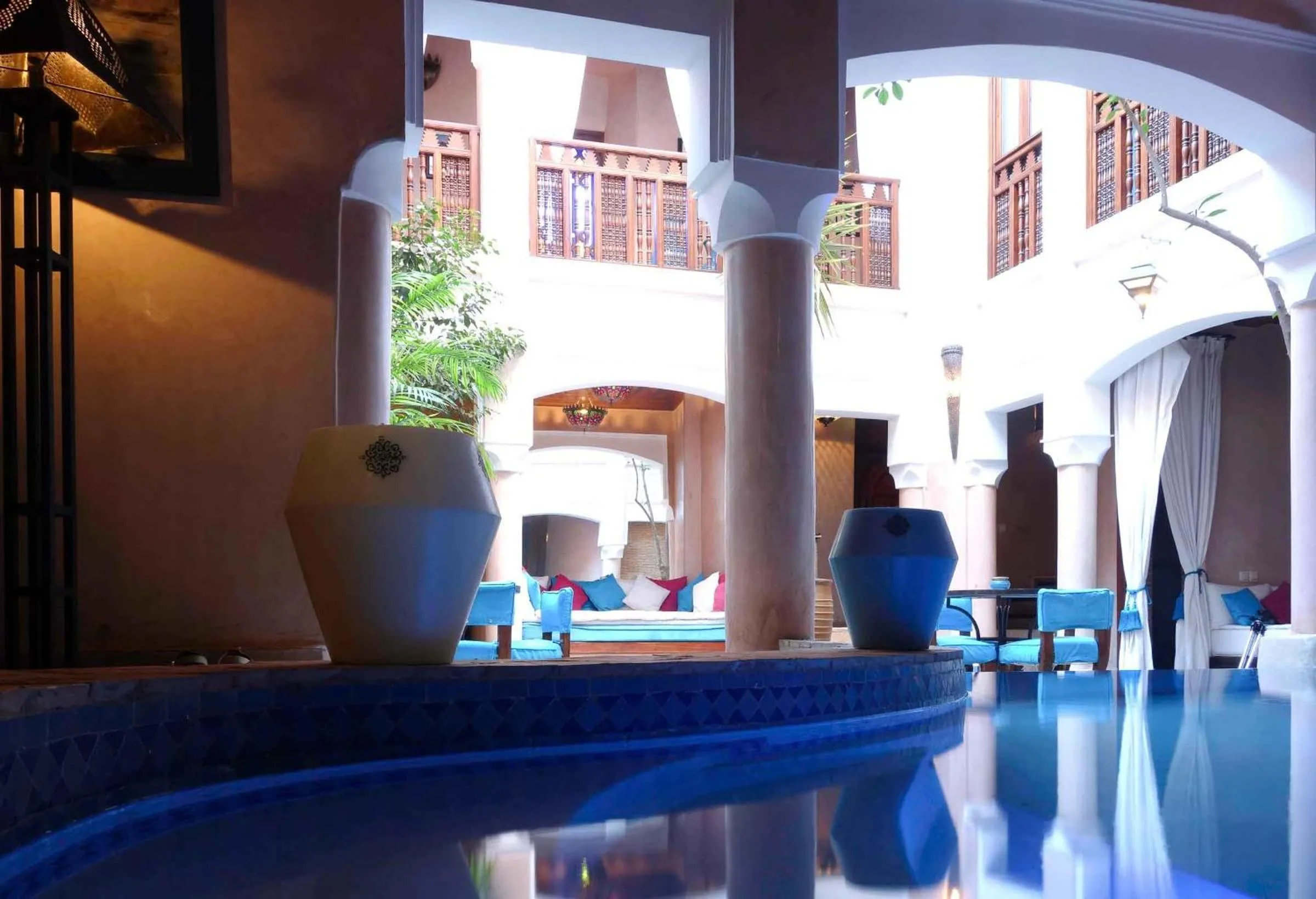 Swimming pool in Riad Turquoise