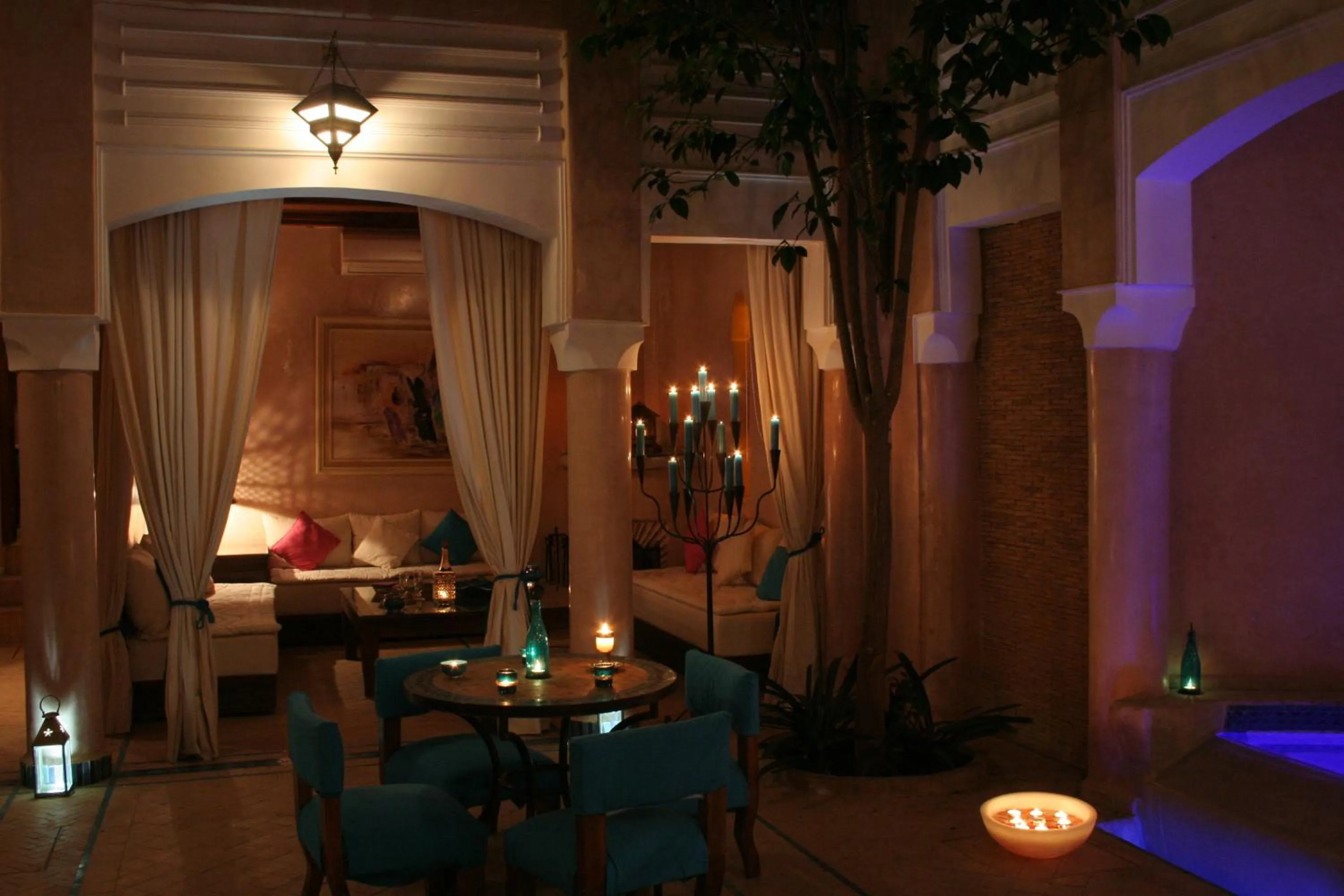 Patio in Riad Turquoise