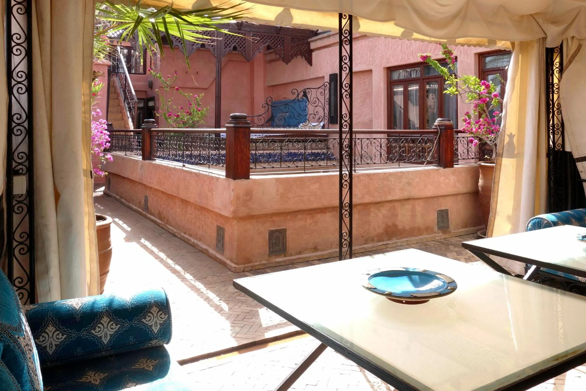 Patio in Riad Turquoise