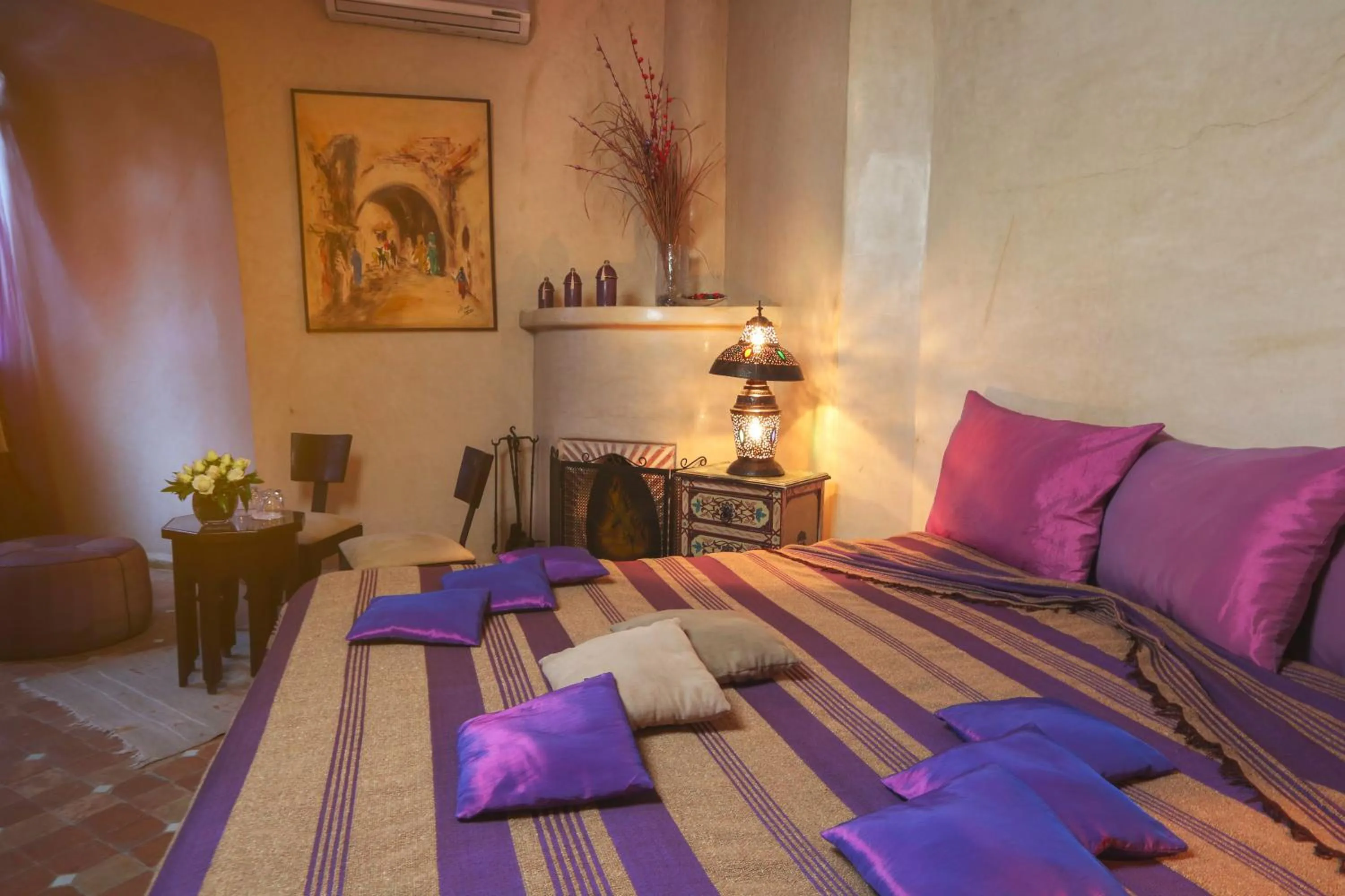 Bedroom, Bed in Riad Turquoise