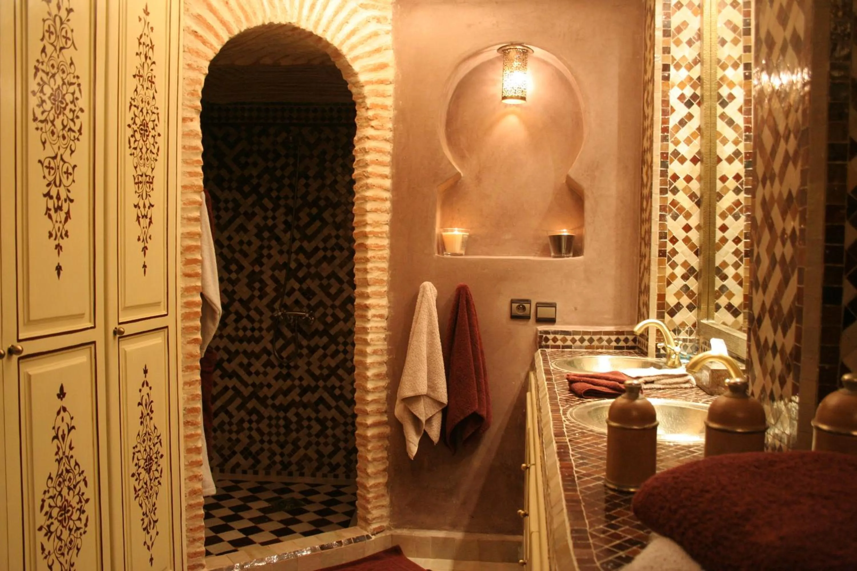 Bathroom in Riad Turquoise