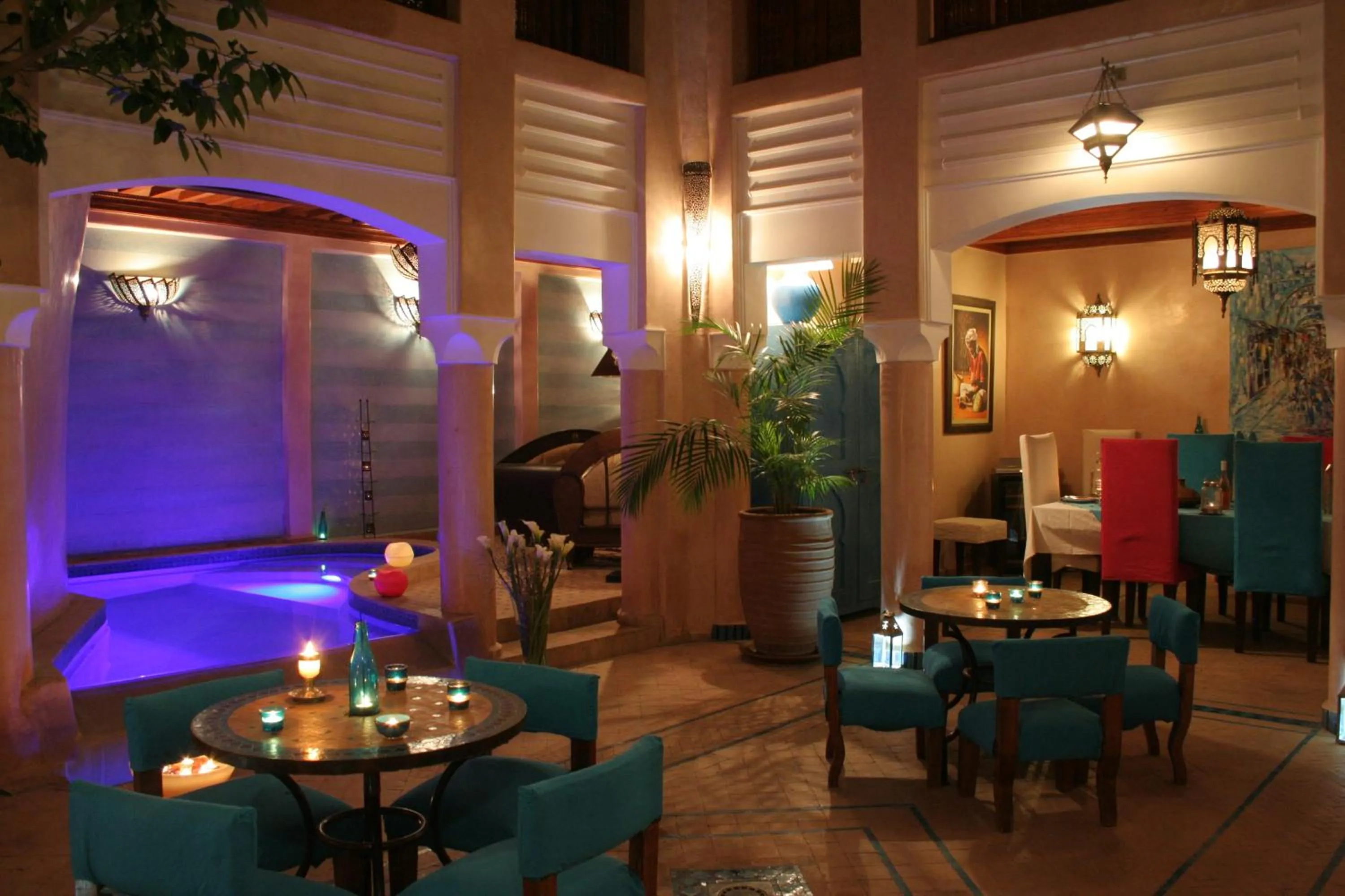 Patio in Riad Turquoise
