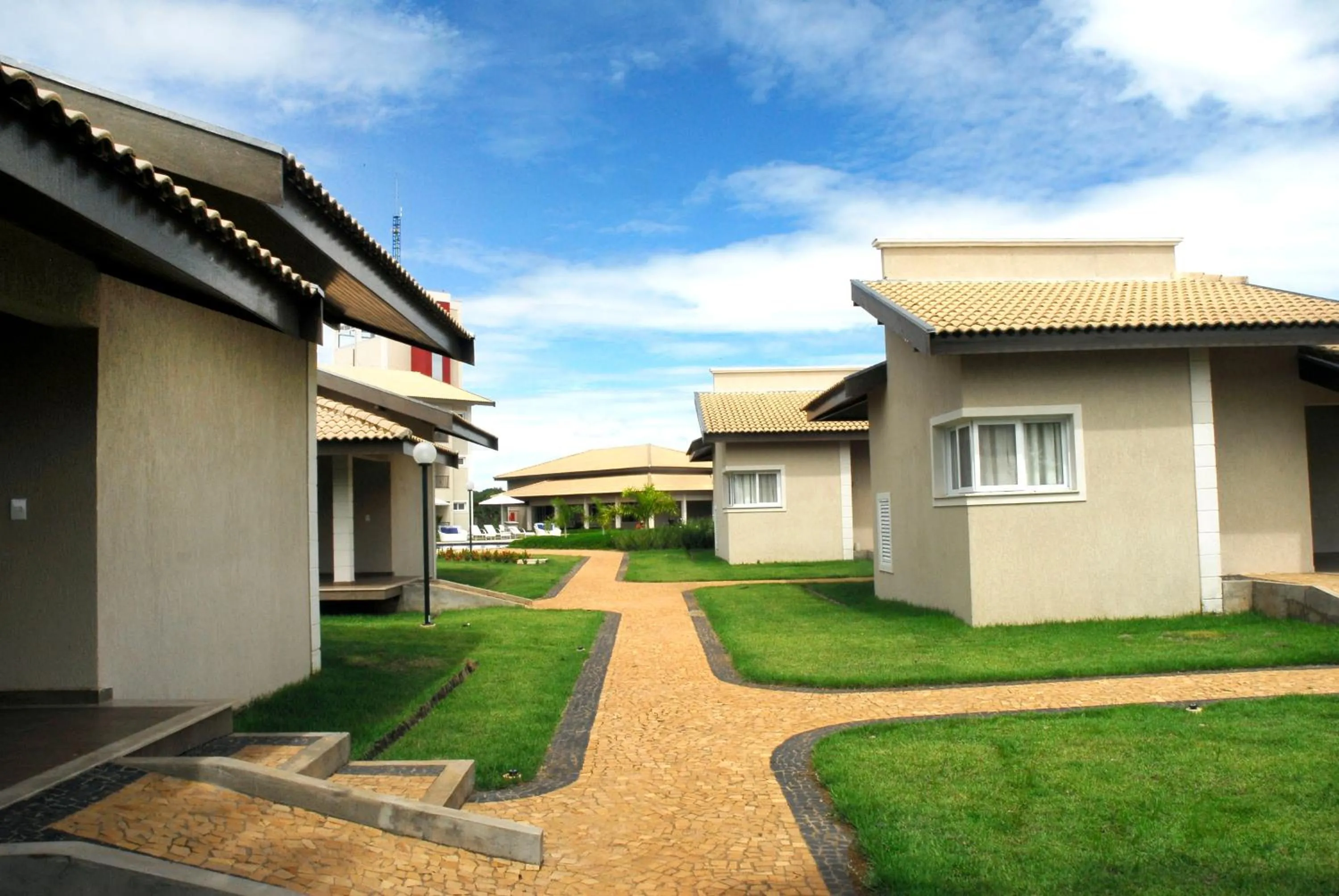 Inner courtyard view in Resort da Ilha