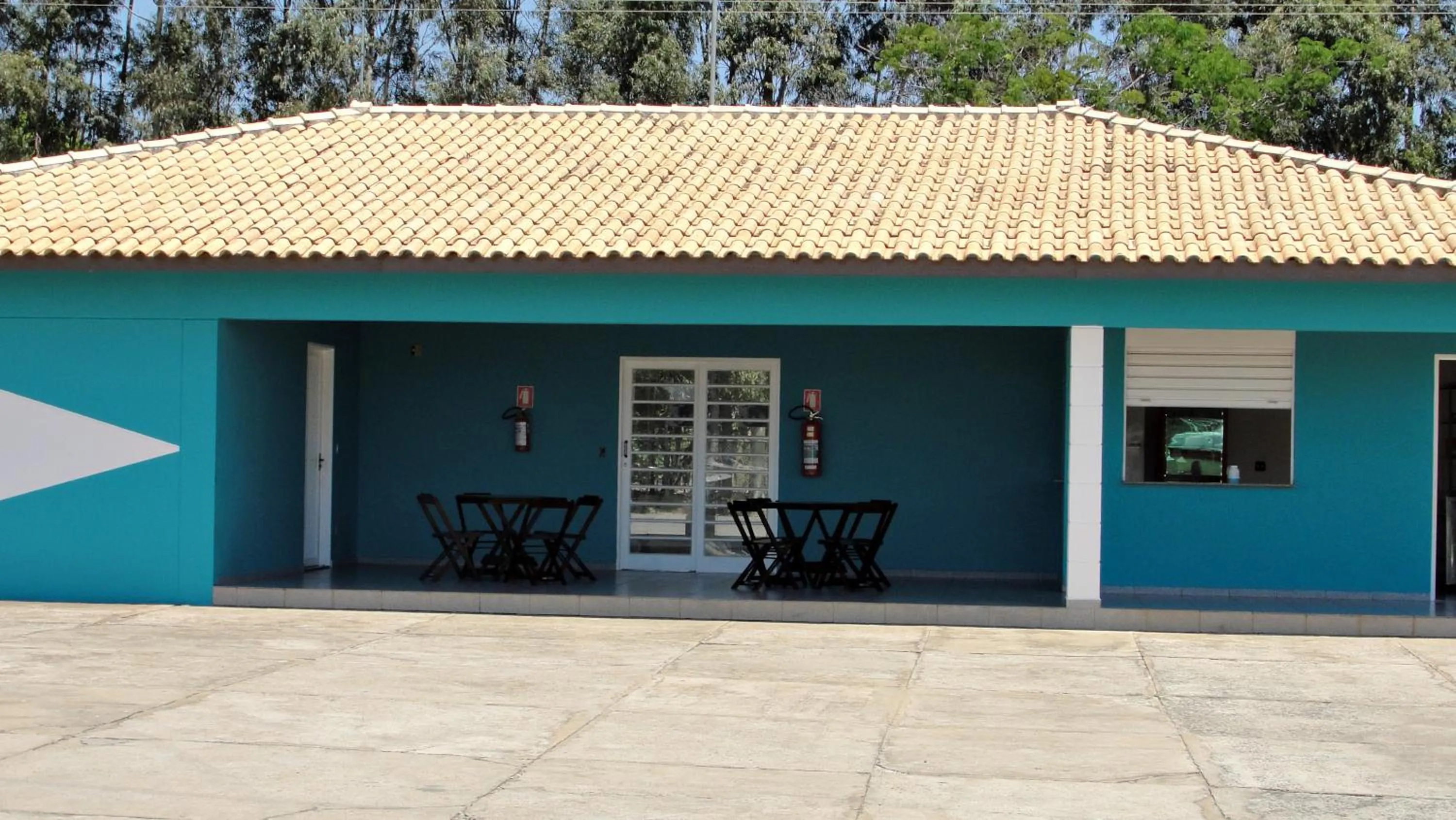 Patio in Resort da Ilha