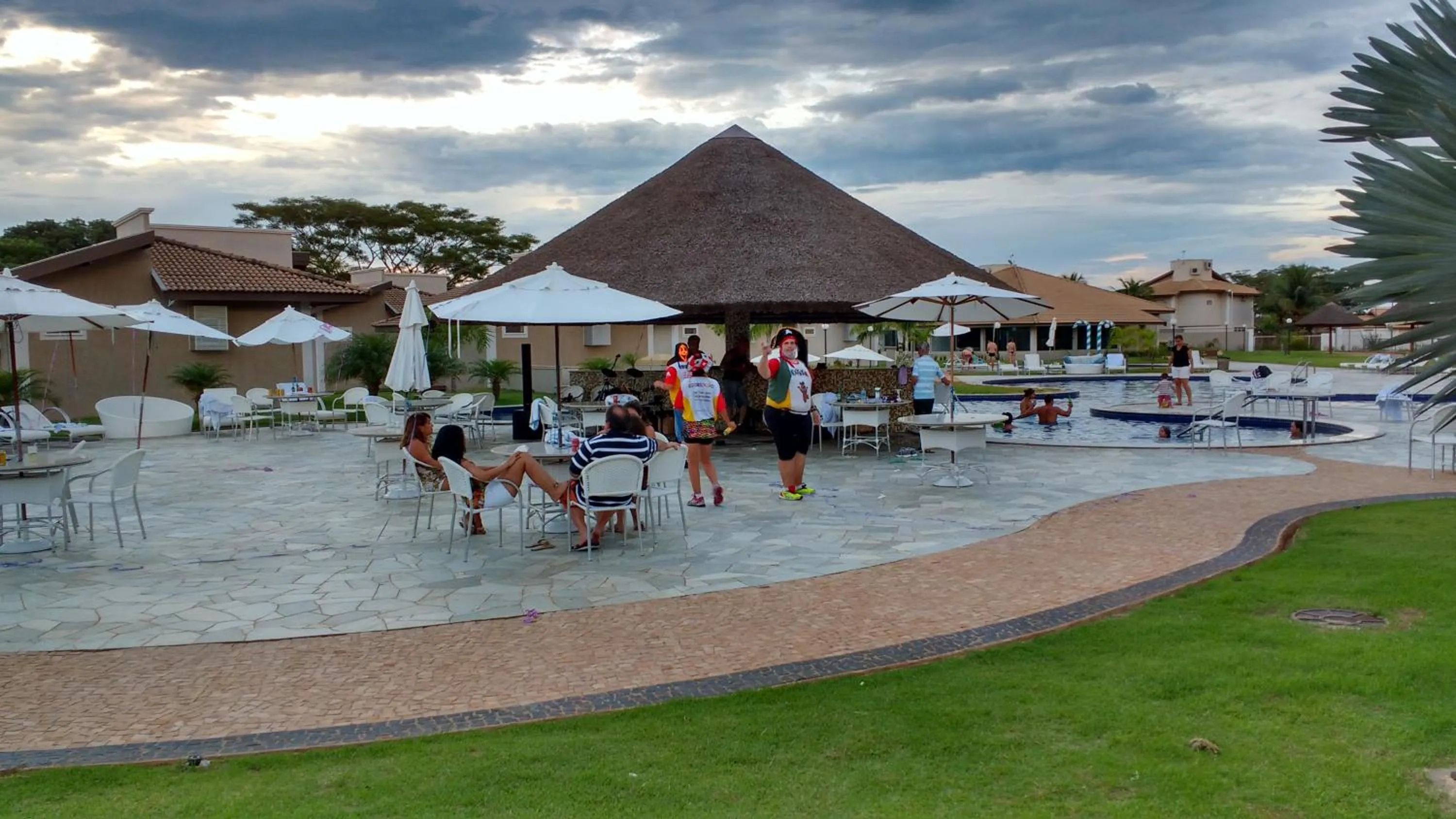 Aqua park in Resort da Ilha