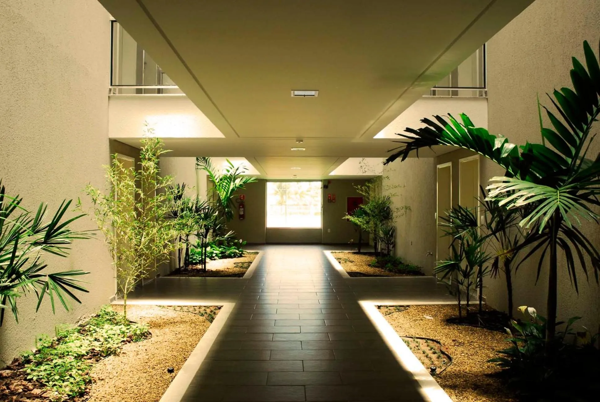 Inner courtyard view in Resort da Ilha