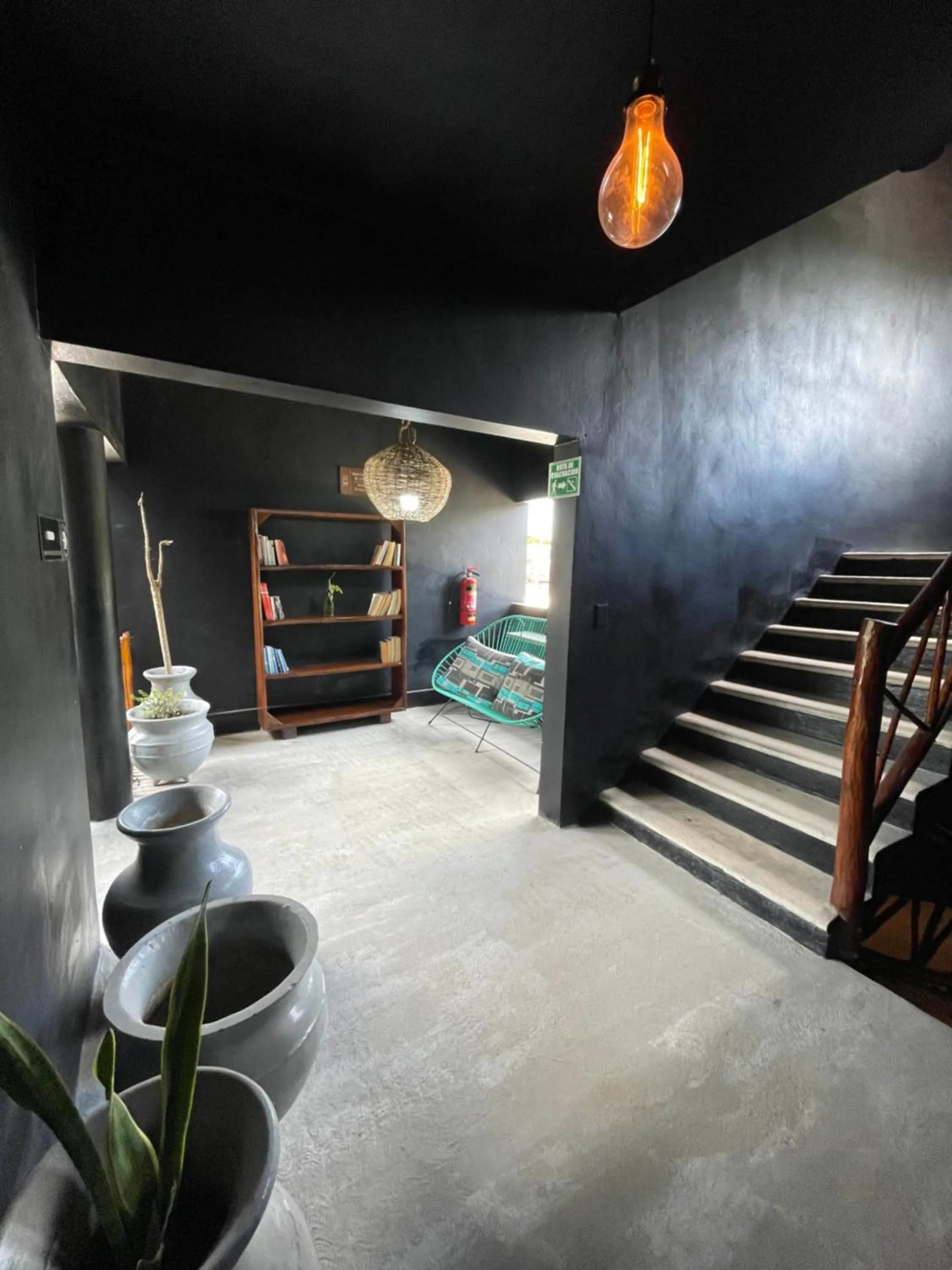 Seating area in Aroma Tulum & beach club