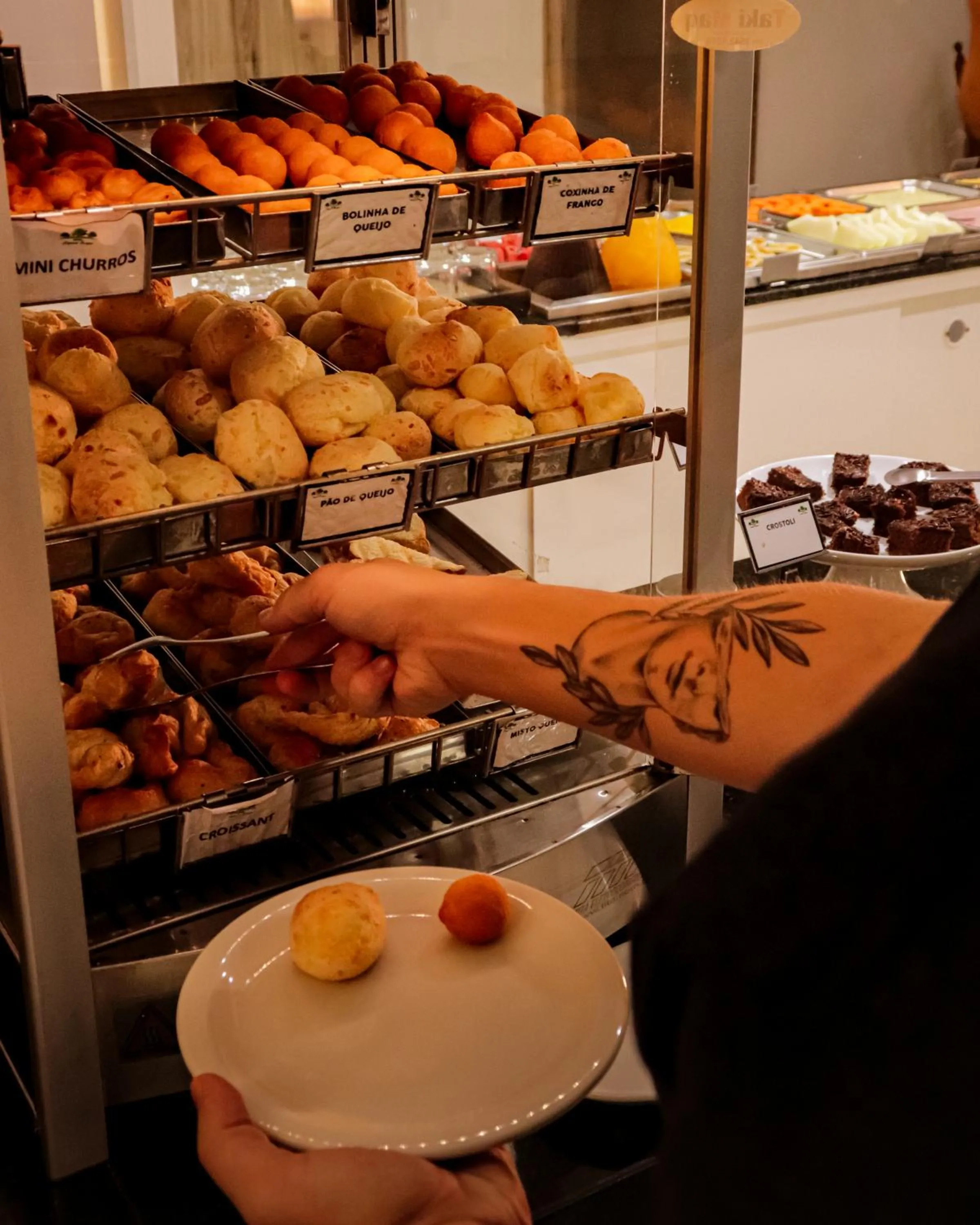 Breakfast in Hotel Pequeno Bosque