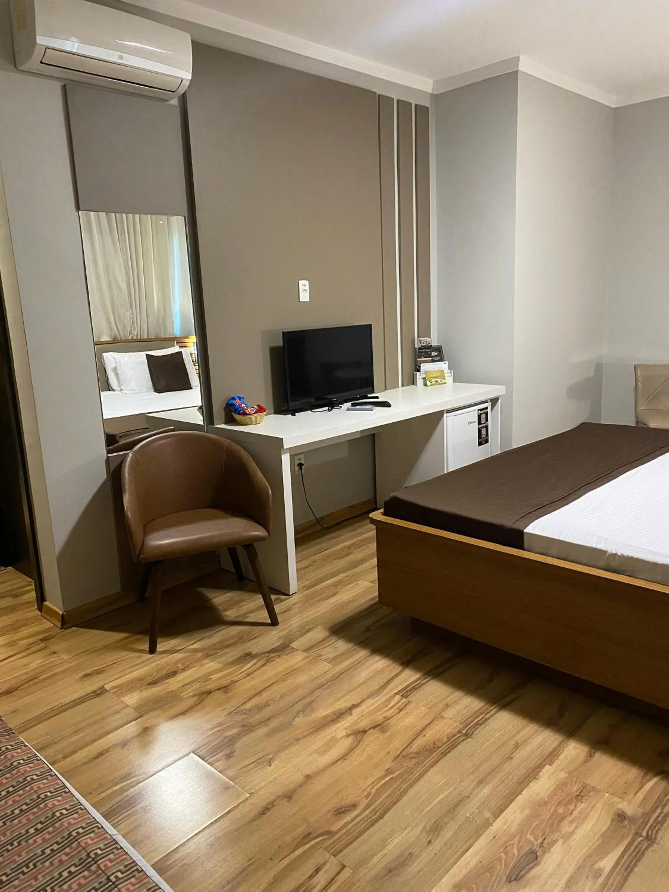 Bedroom, Bed in Class Hotel Alfenas