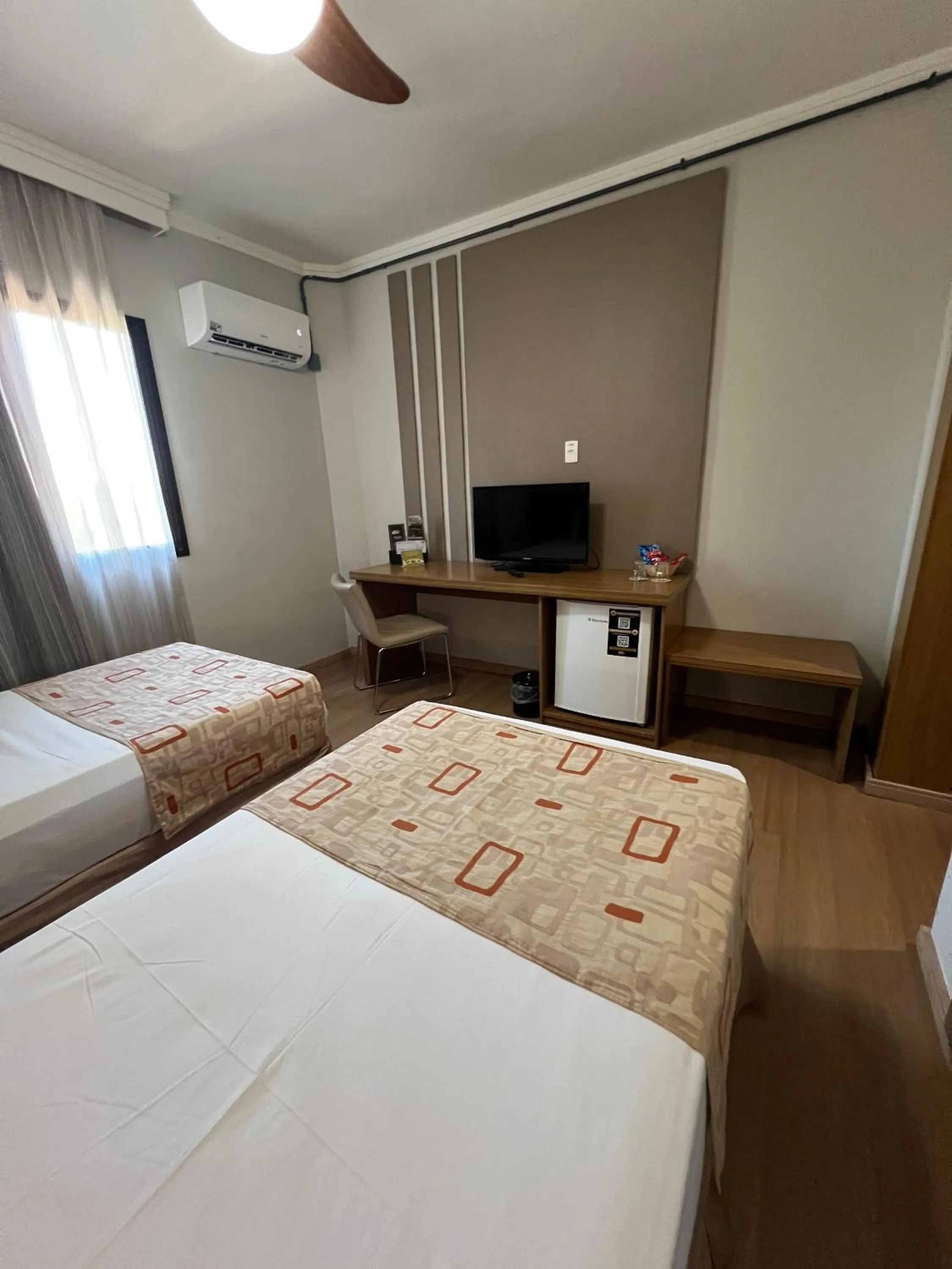 Bedroom, Bed in Class Hotel Alfenas