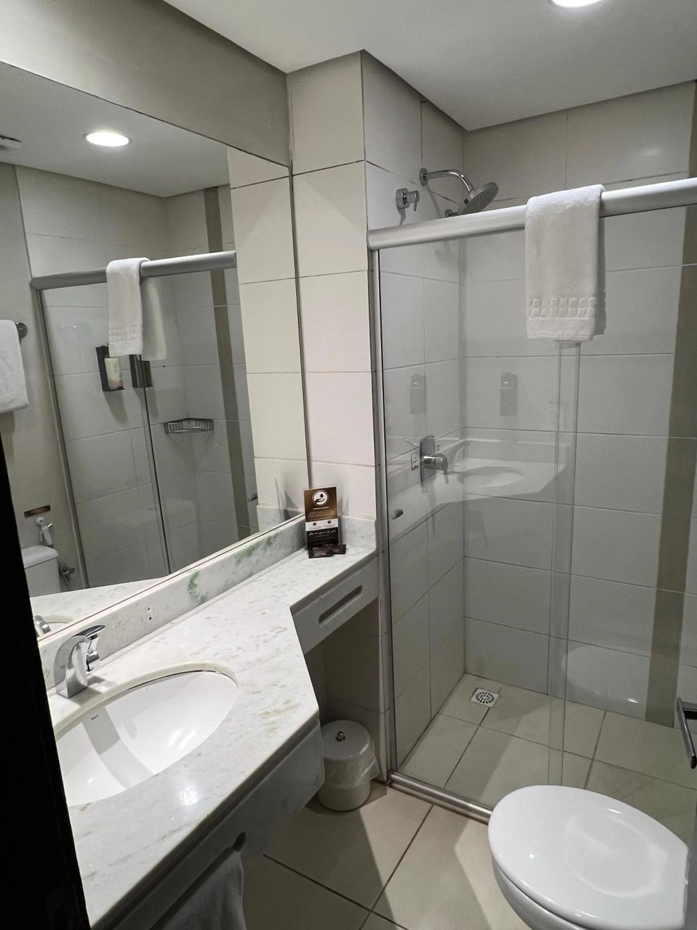 Bathroom in Class Hotel Alfenas