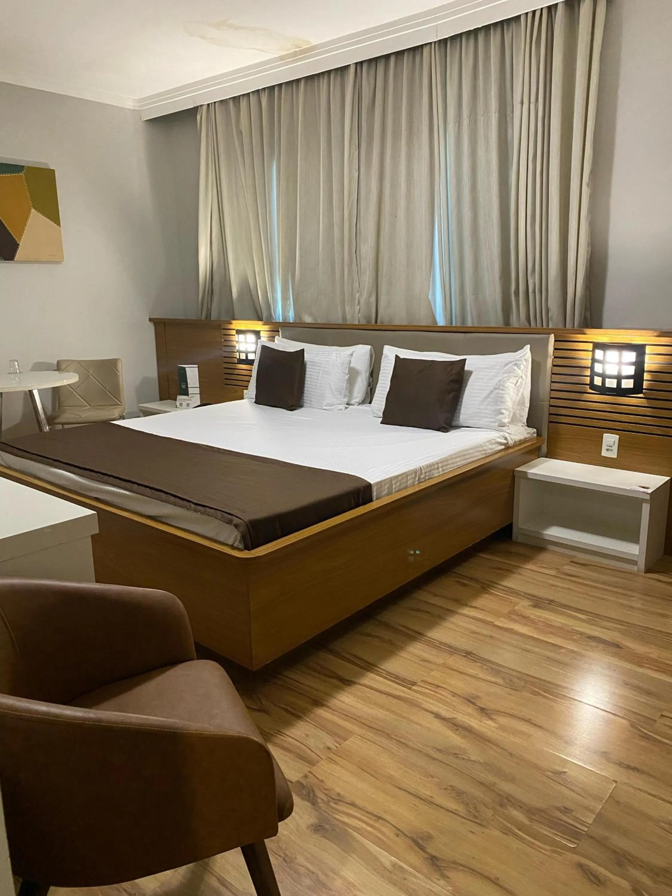 Bedroom, Bed in Class Hotel Alfenas