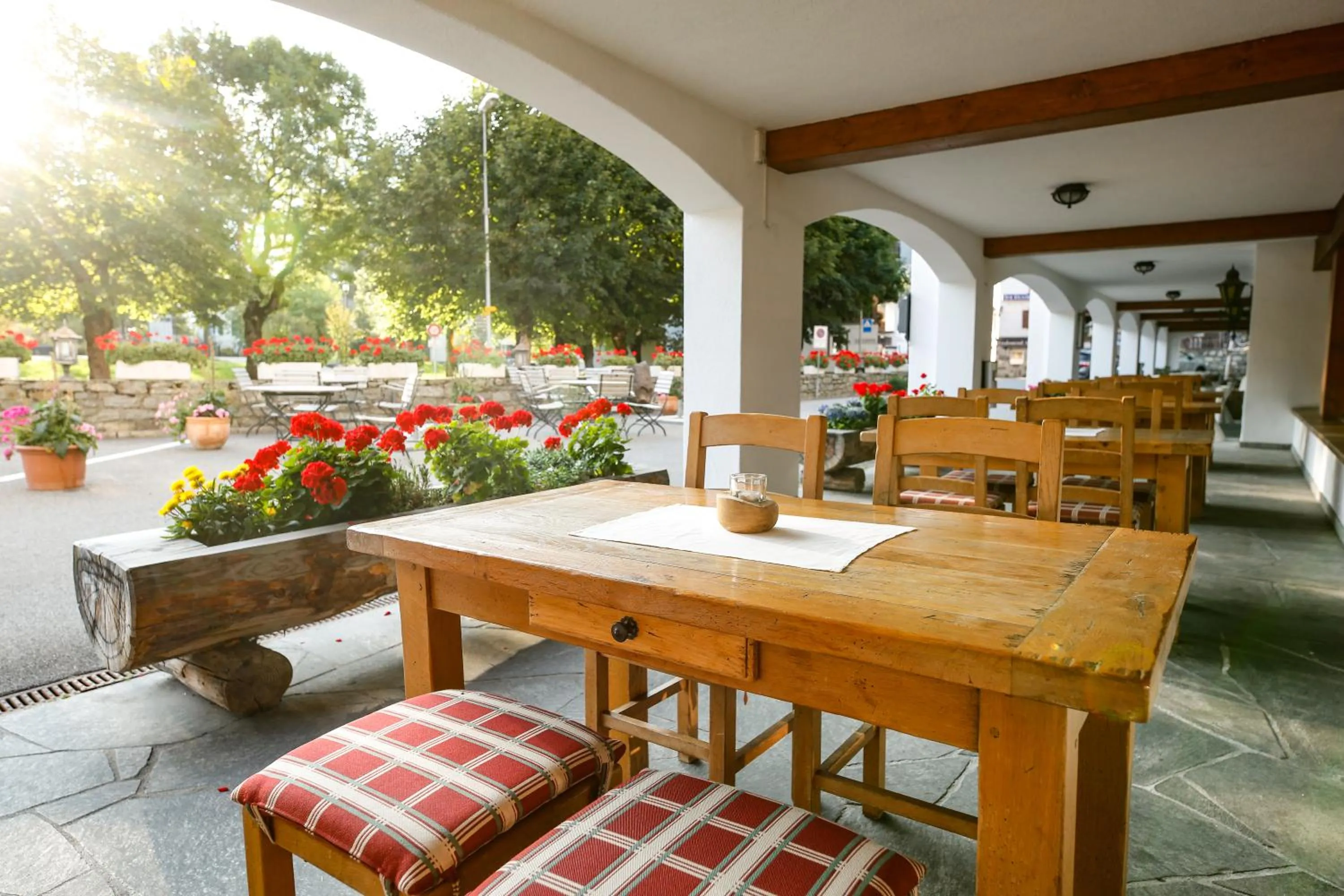 Restaurant/places to eat in Silvretta Parkhotel