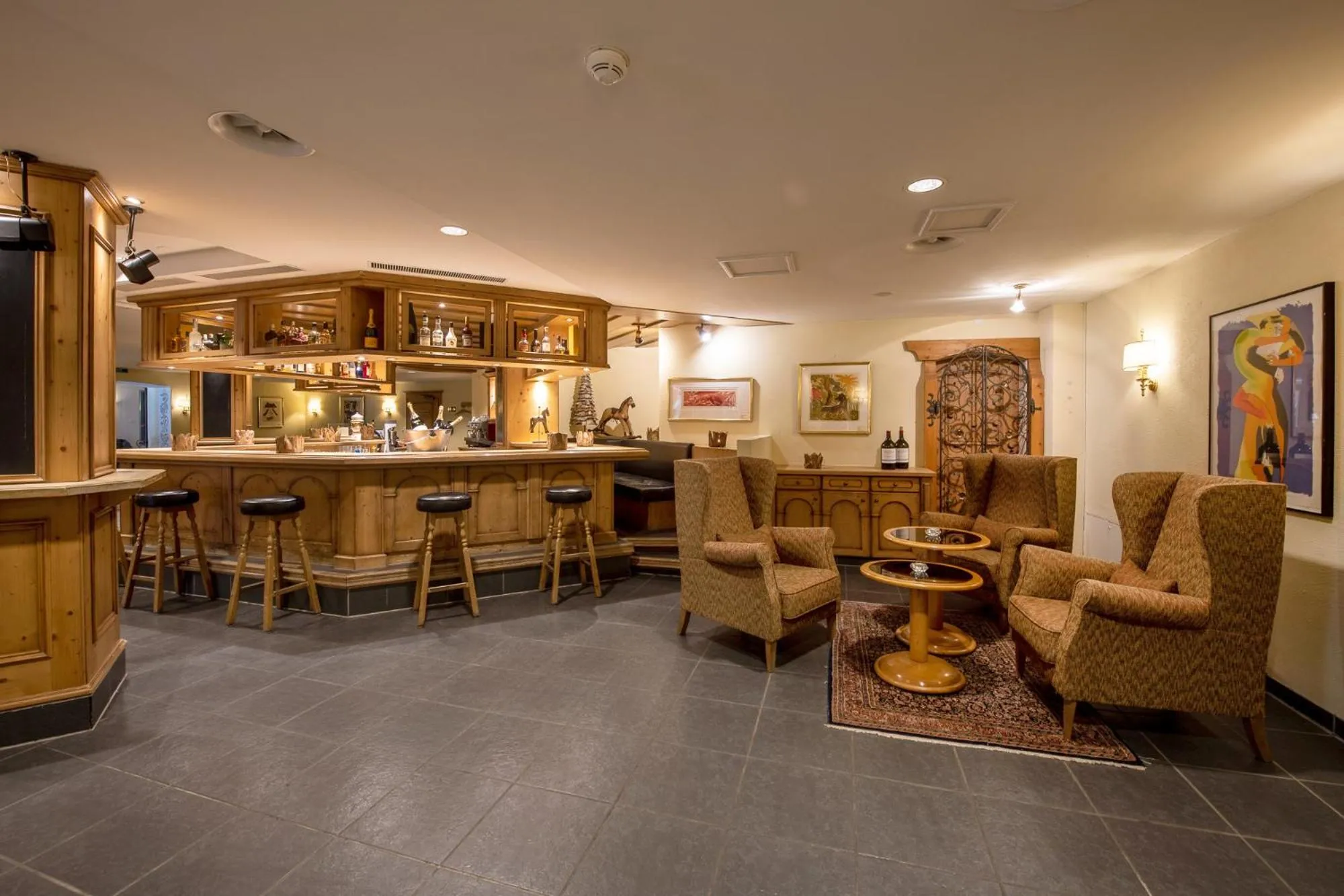 Lounge or bar in Silvretta Parkhotel