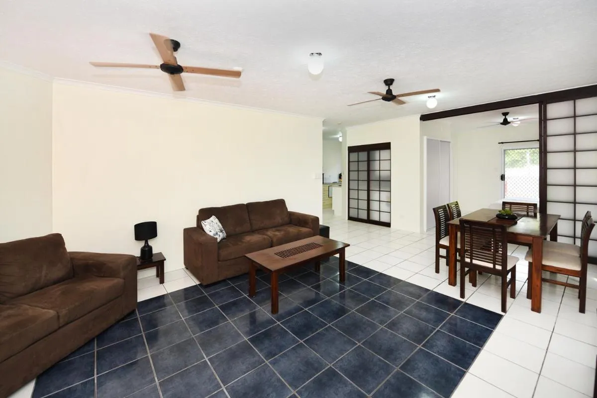 Living room in Golden Sands Beachfront Resort