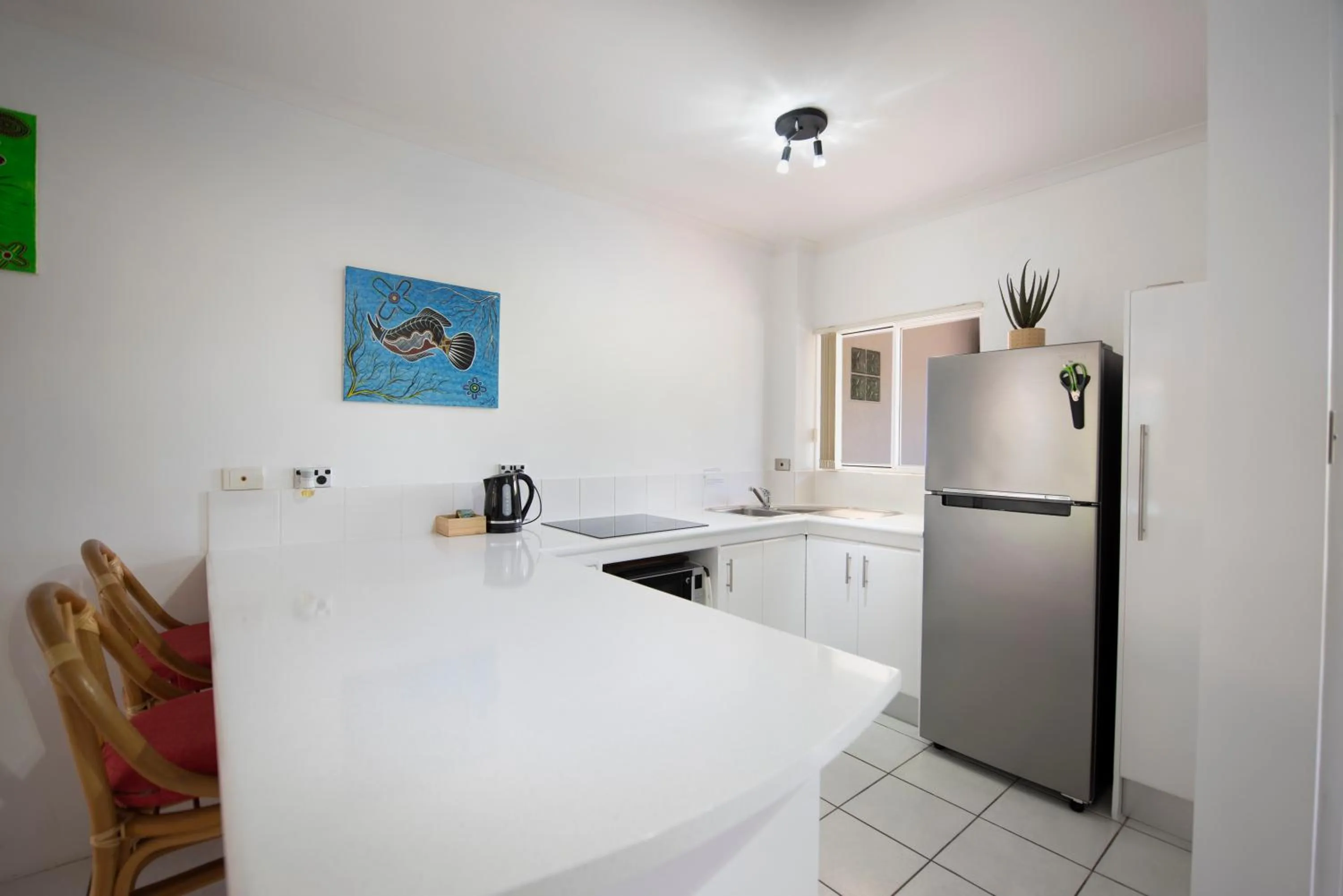 Kitchen or kitchenette in Golden Sands Beachfront Resort