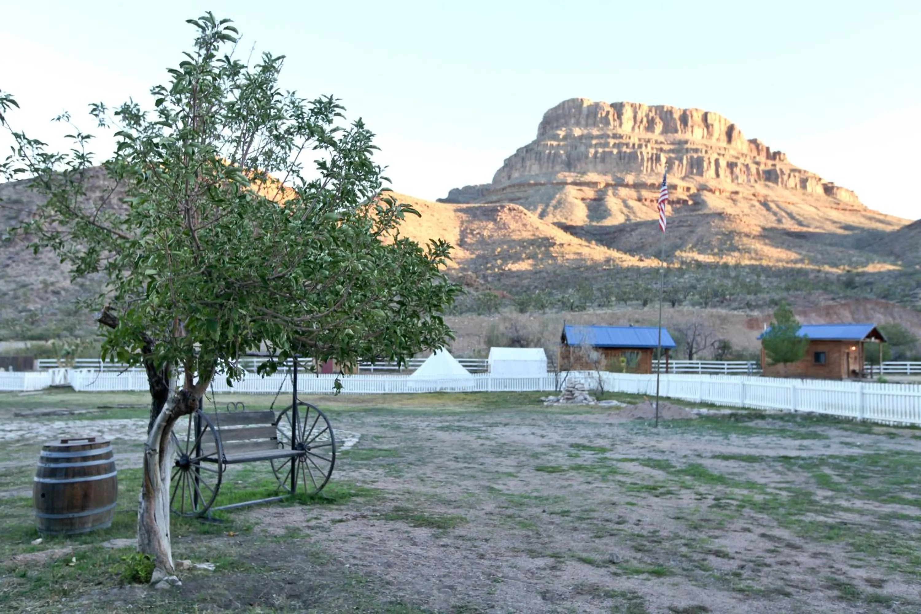 Natural landscape in Grand Canyon Western Ranch