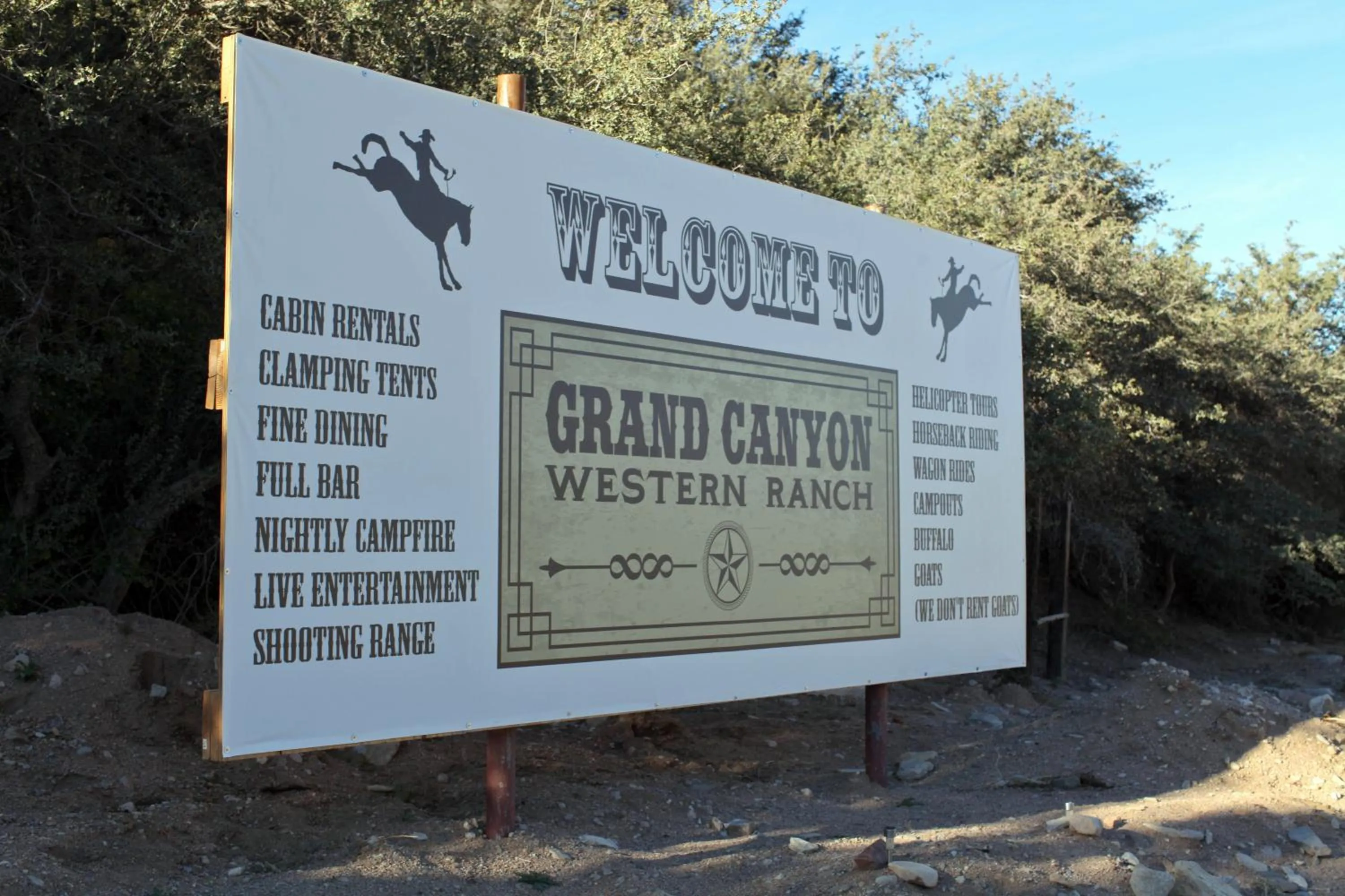Property logo or sign in Grand Canyon Western Ranch
