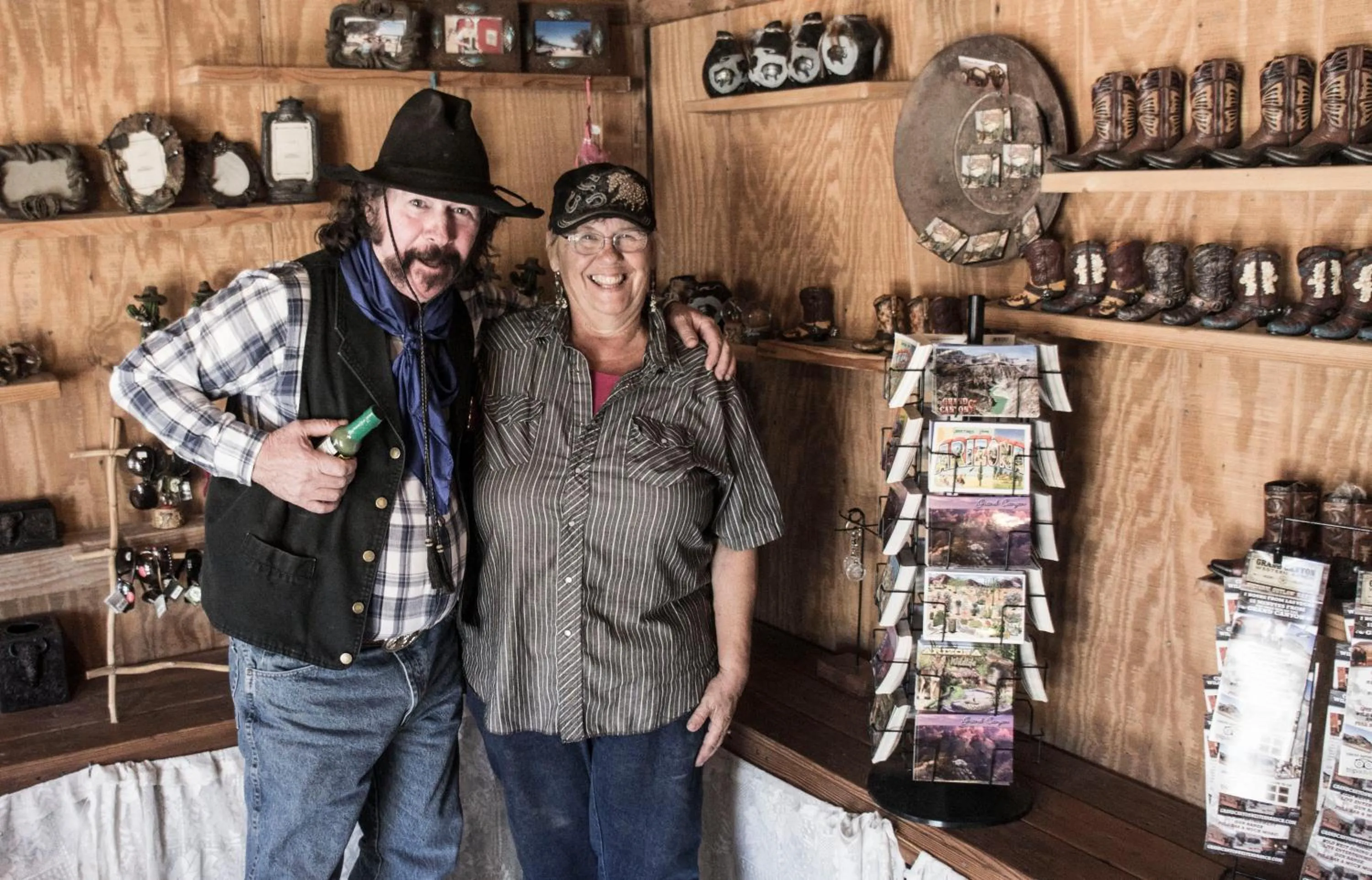 Guests in Grand Canyon Western Ranch