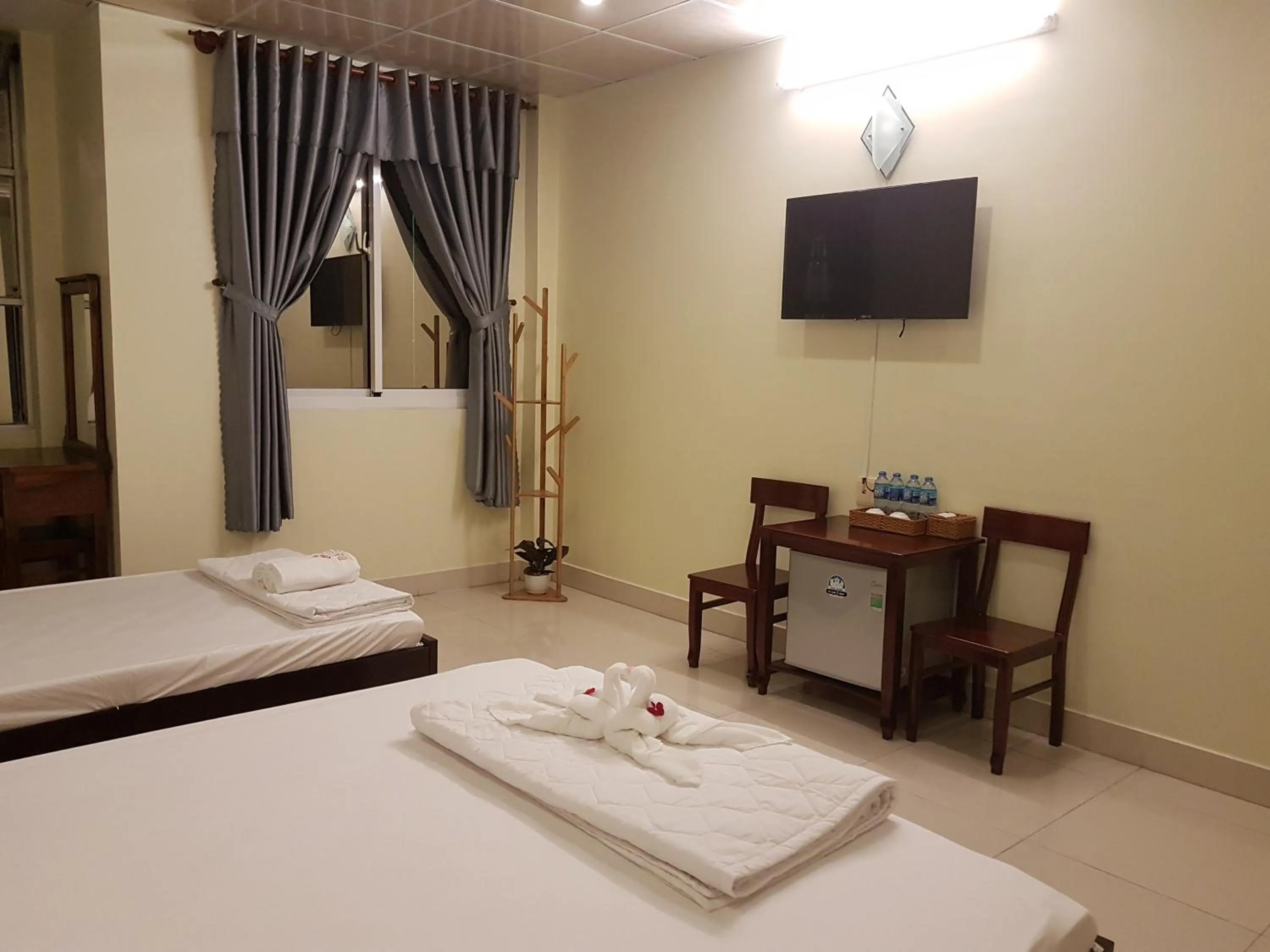 Bed in Hostel Đặng Lợi ホステルダンロイ