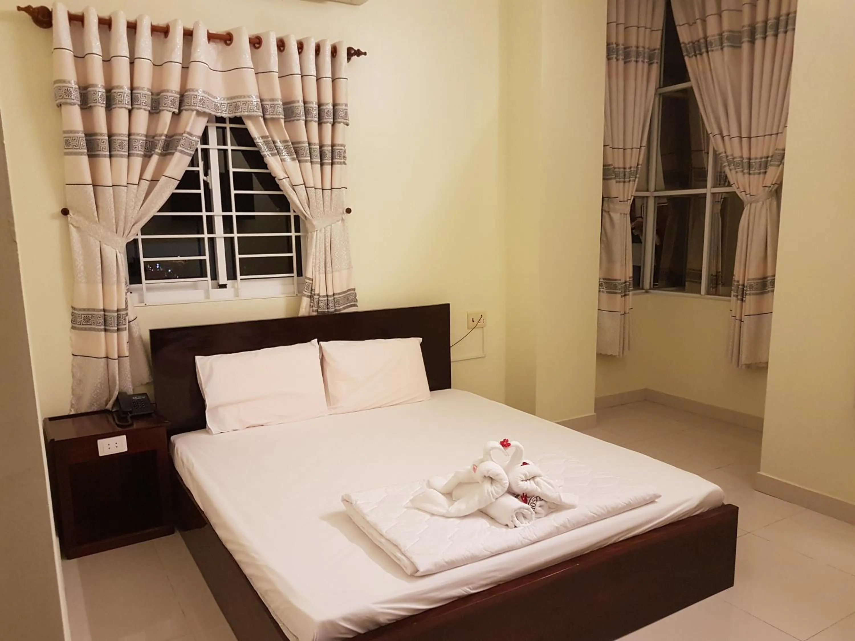 Bed in Hostel Đặng Lợi ホステルダンロイ