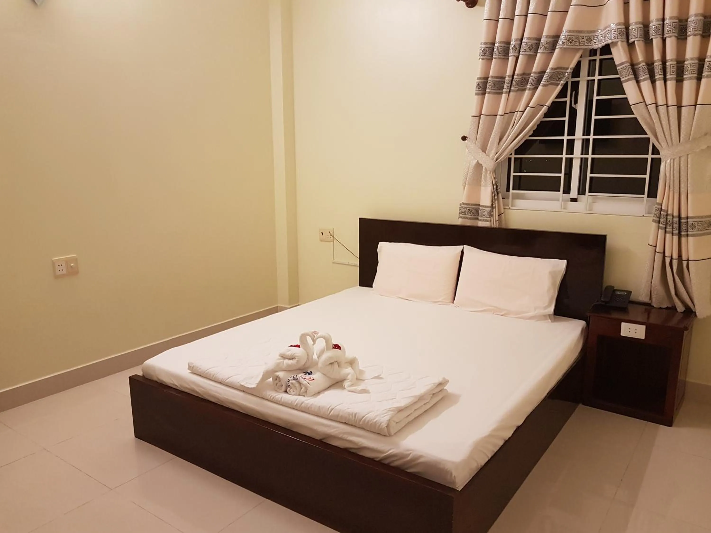 Bed in Hostel Đặng Lợi ホステルダンロイ
