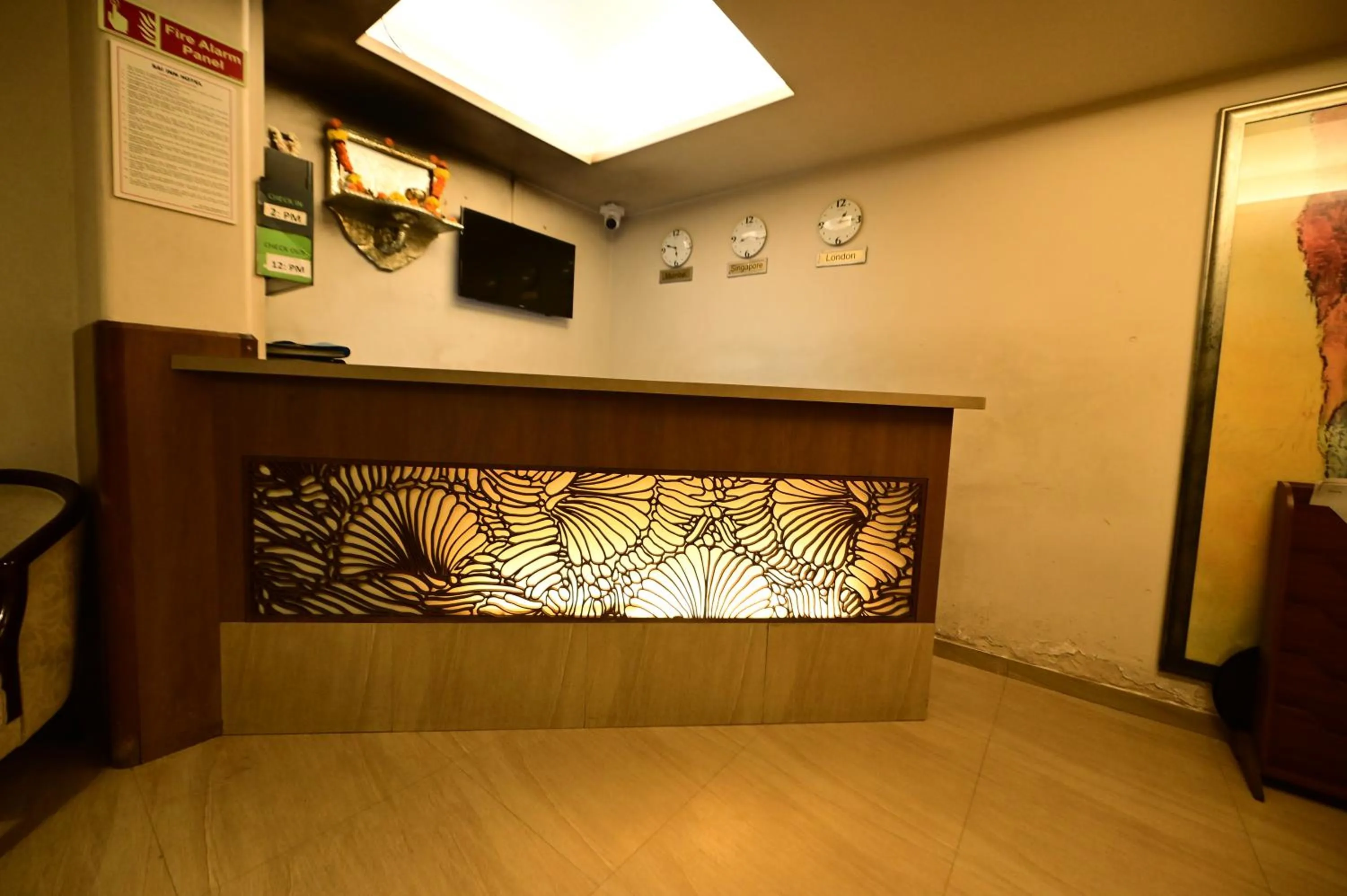Lobby or reception in Hotel Sai Inn