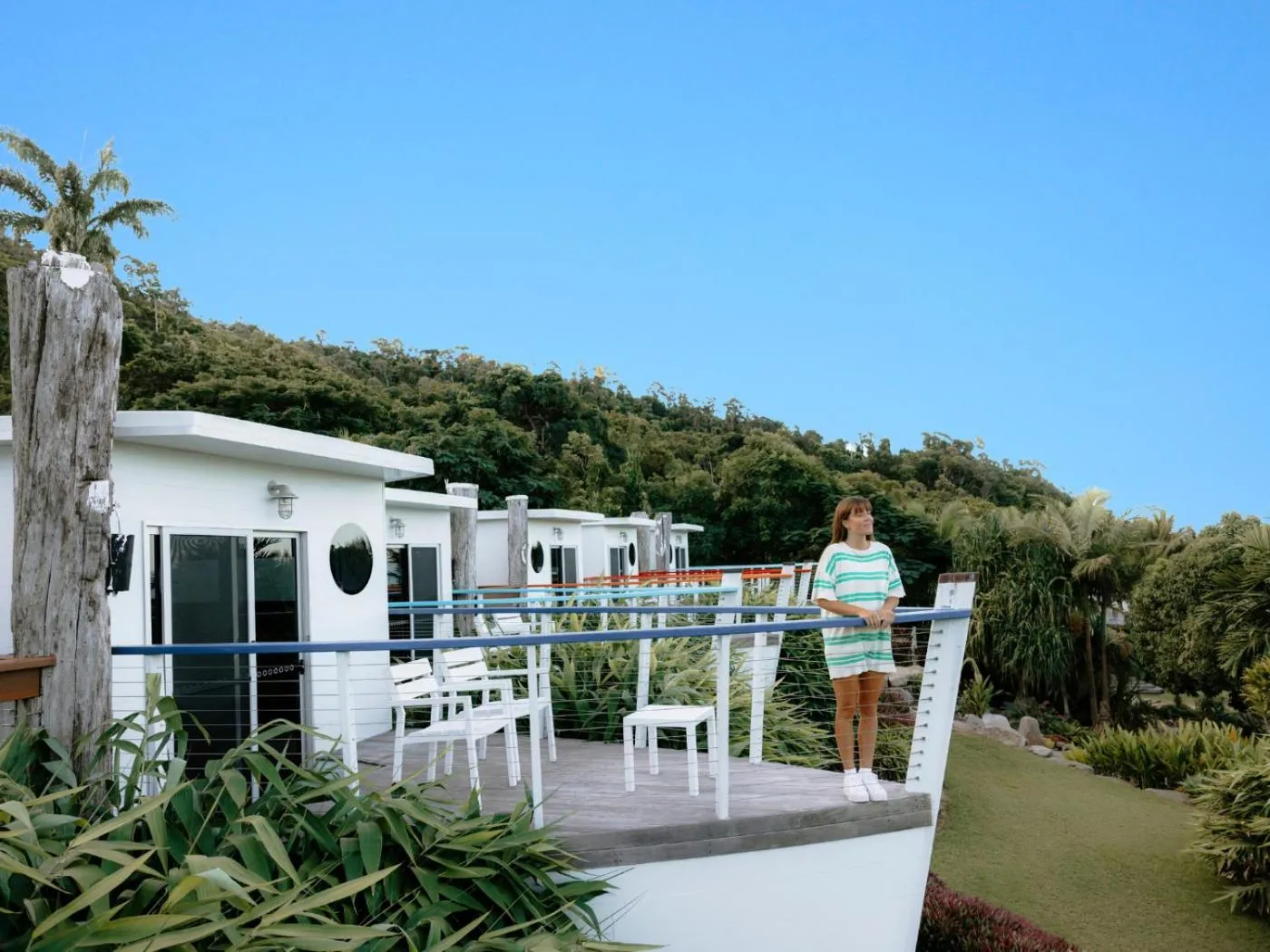 Patio in Freedom Shores Resort Airlie Beach