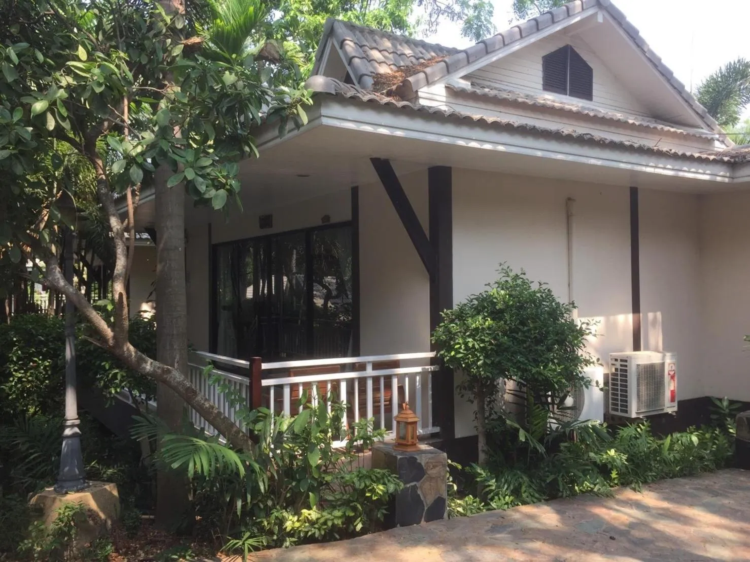 Garden view in Chawalun Resort