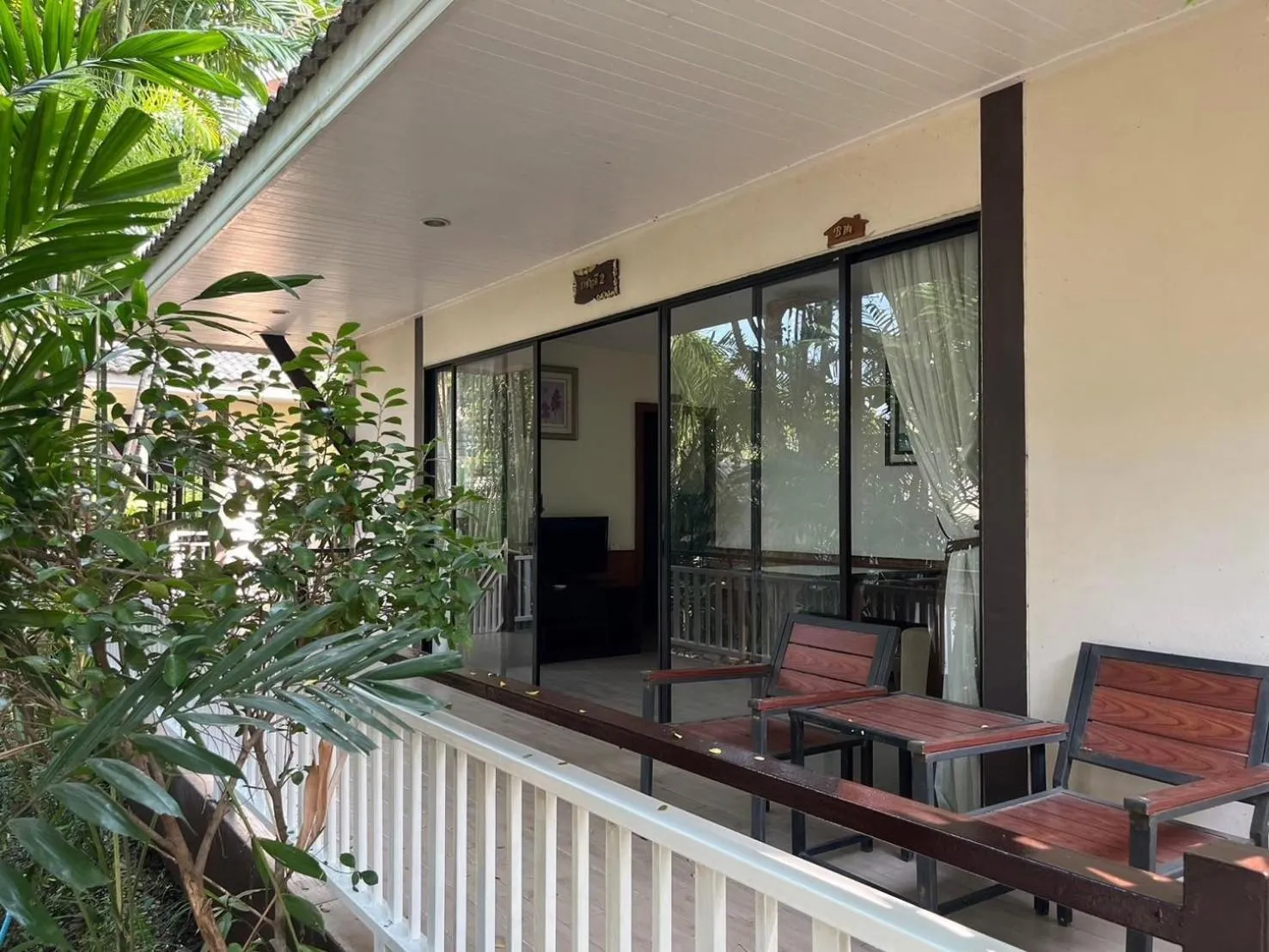 Balcony/Terrace in Chawalun Resort