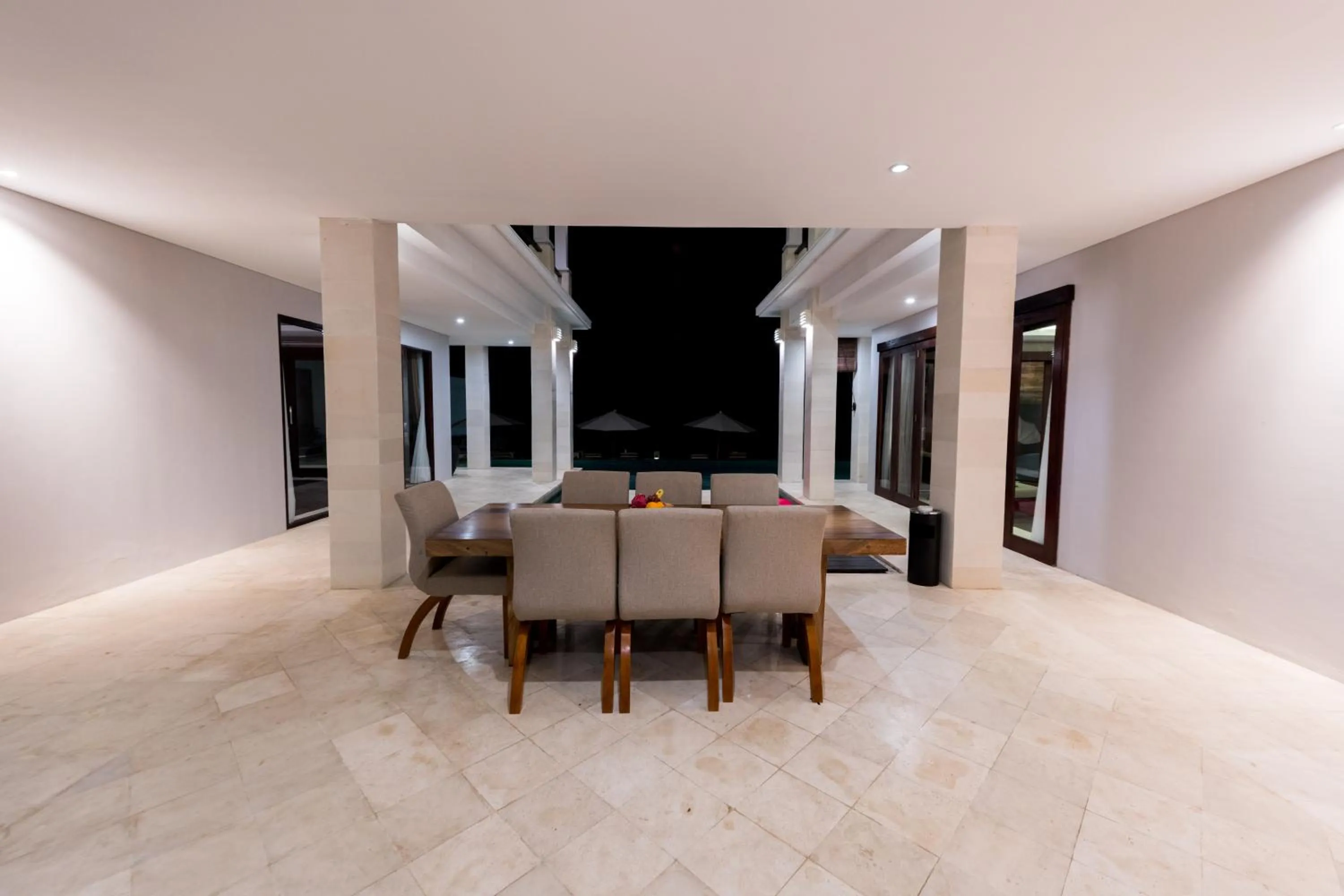 Seating area in Villa Maiara