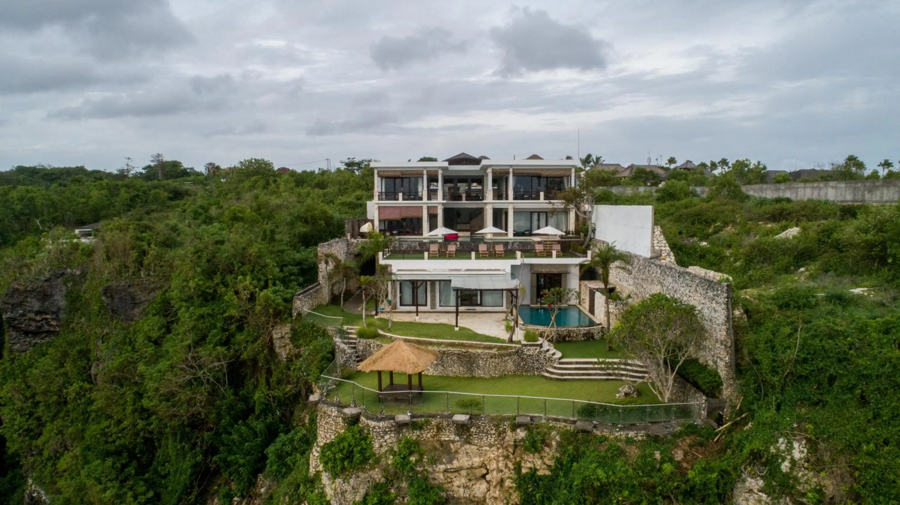 Bird's eye view in Villa Maiara