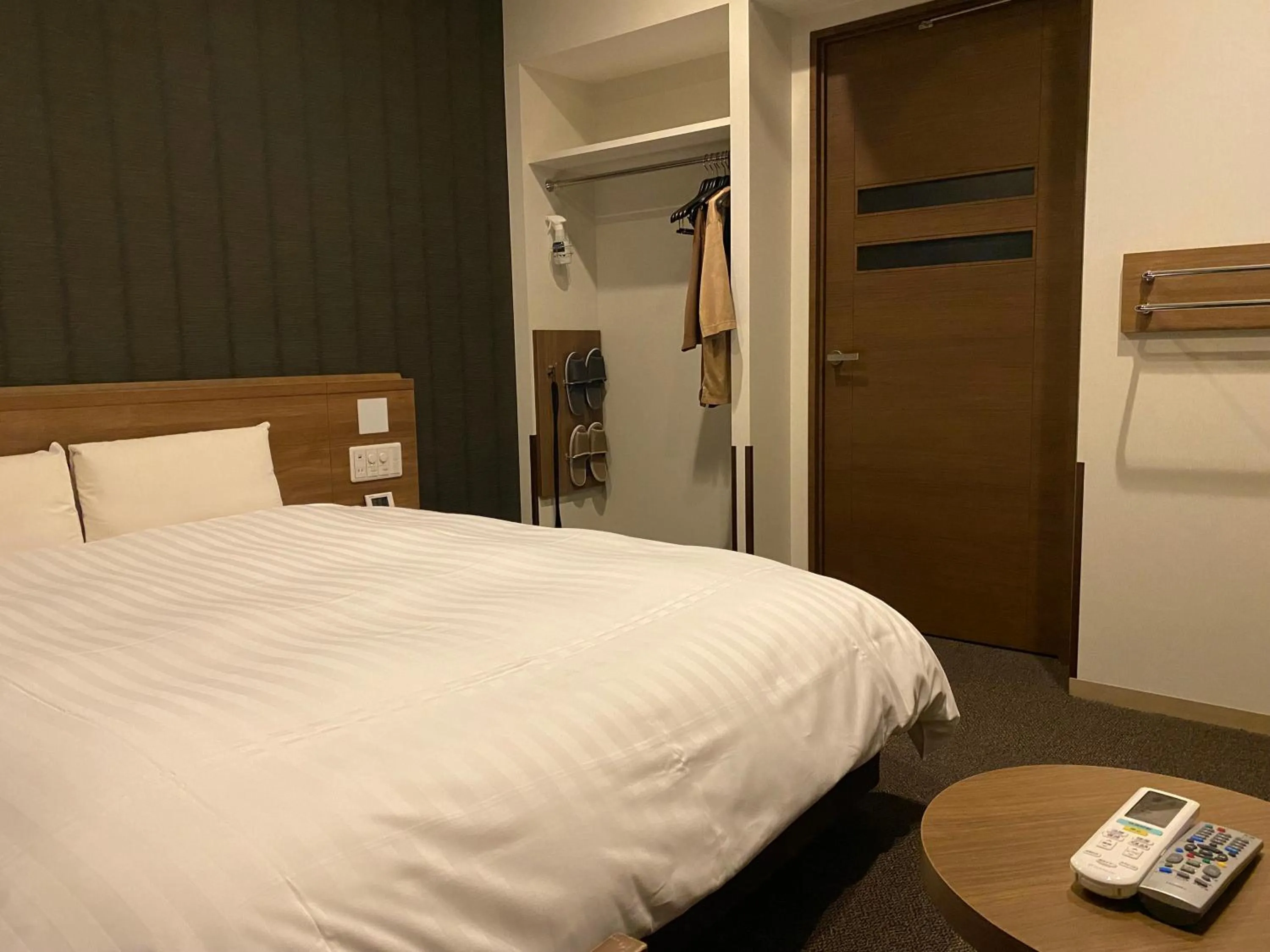 Bed in Dormy Inn Morioka