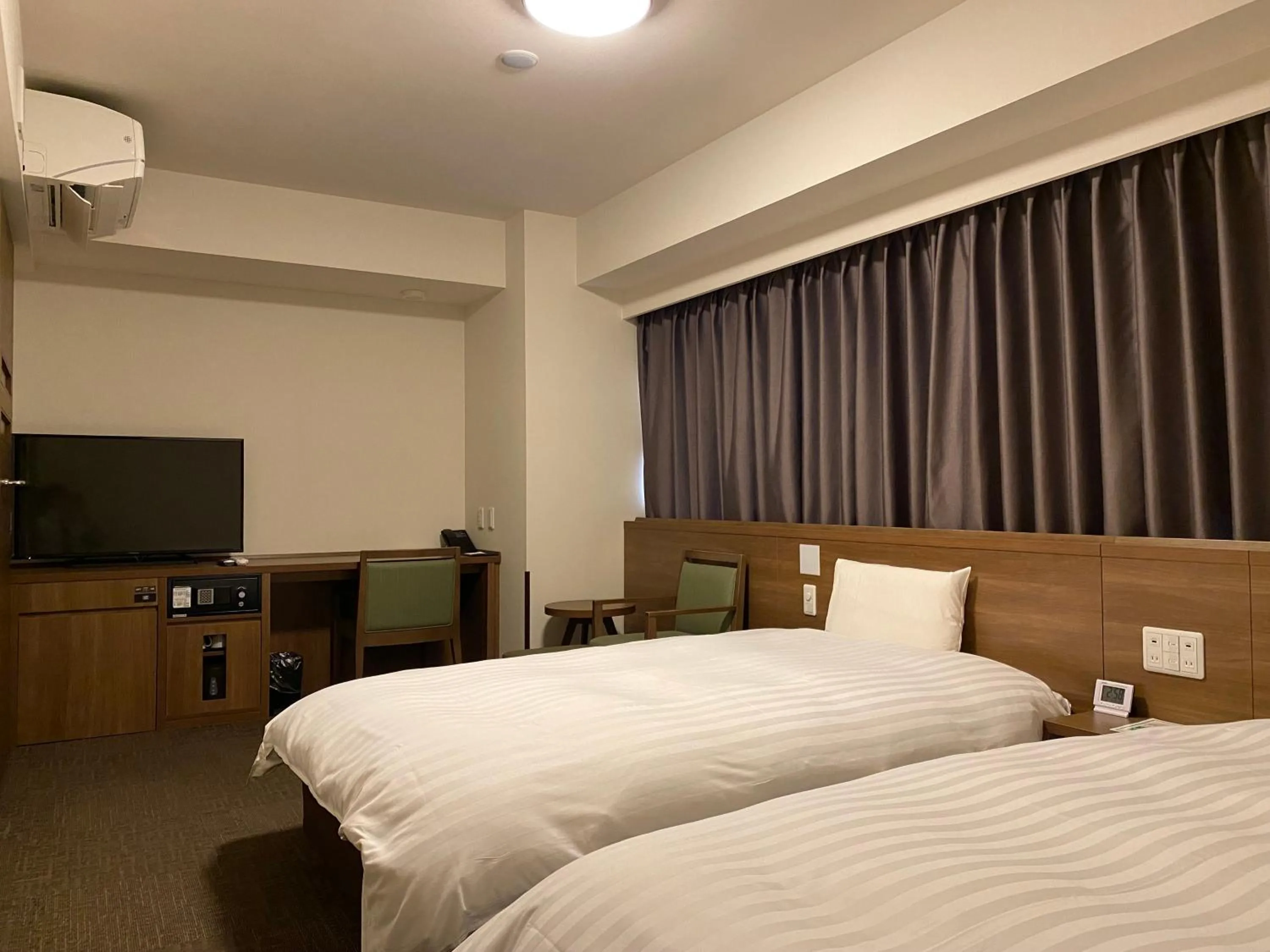 Bed in Dormy Inn Morioka