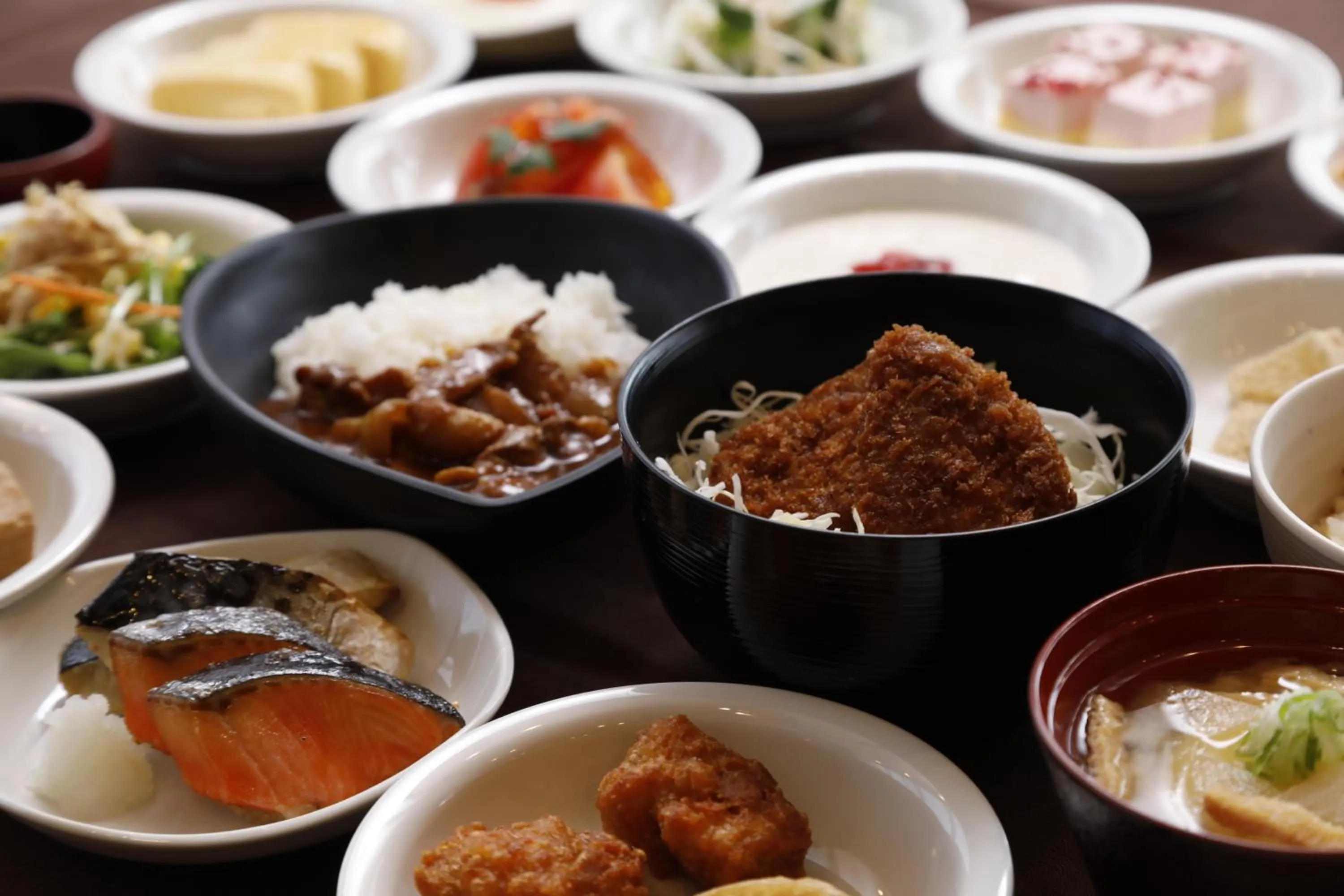 Breakfast in Dormy Inn Maebashi