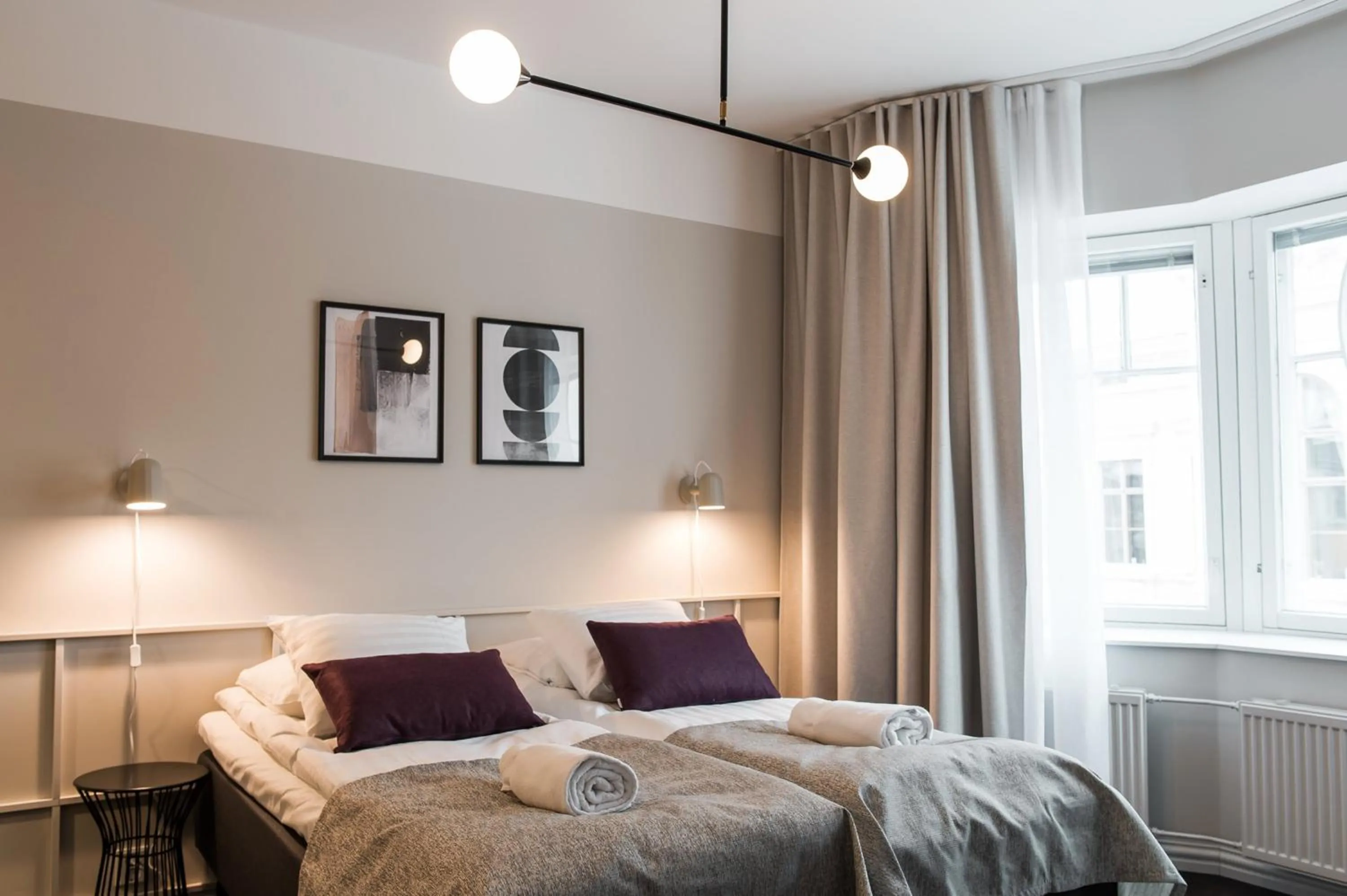 Bedroom, Bed in Forenom Aparthotel Turku