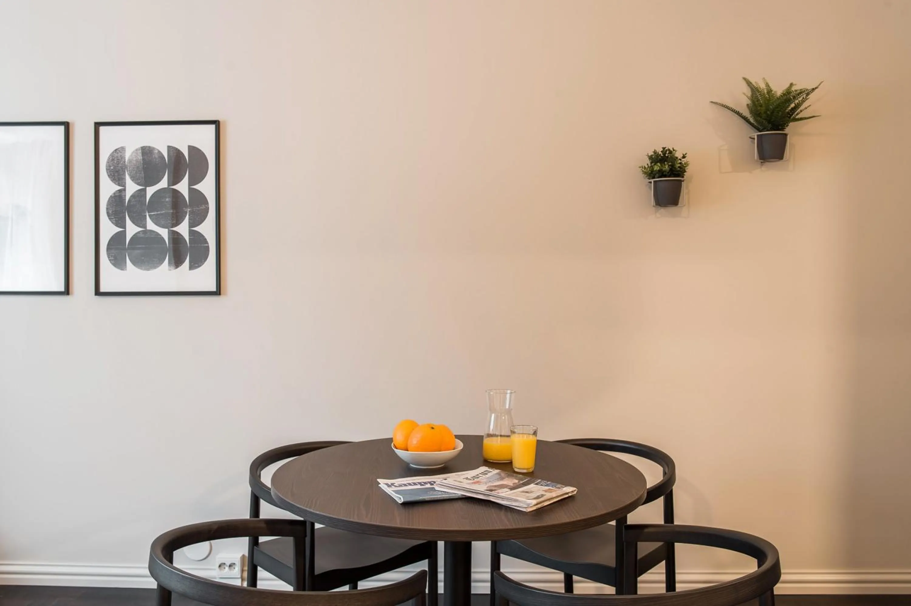 Dining area in Forenom Aparthotel Turku