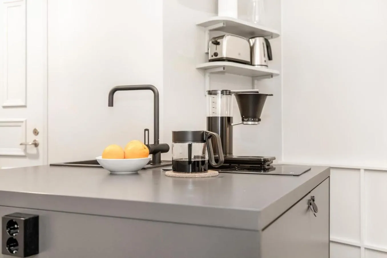 Coffee/tea facilities in Forenom Aparthotel Turku