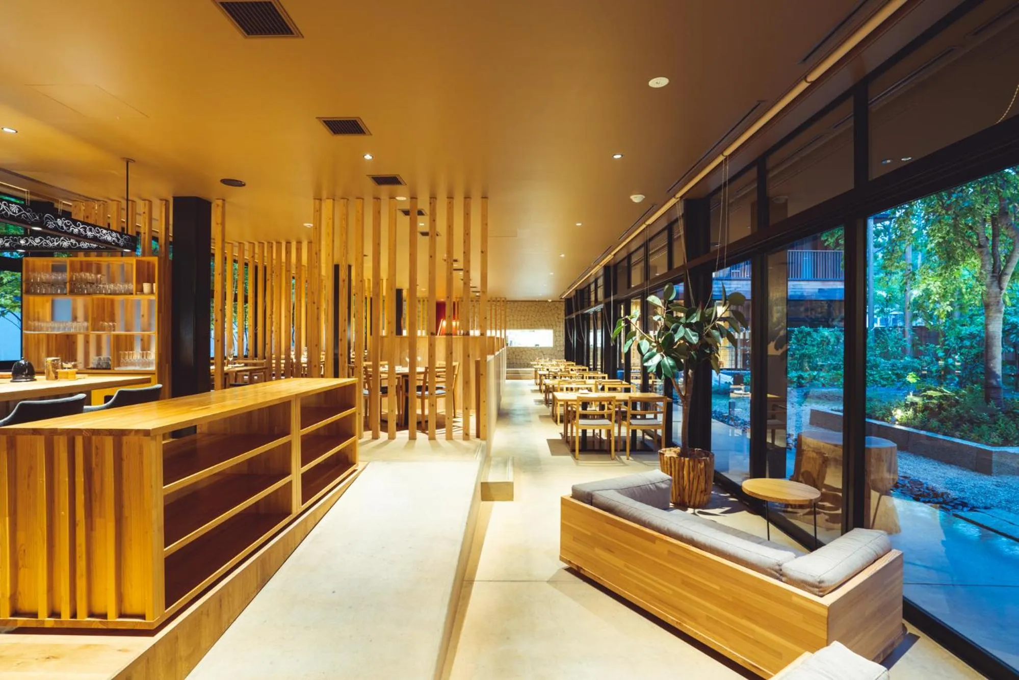 Communal lounge/ TV room in SETRE Naramachi セトレ ならまち