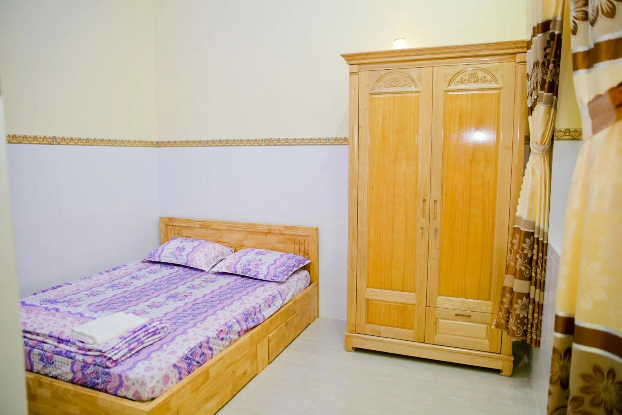 Bed in Nhà Nghỉ Quê Ló