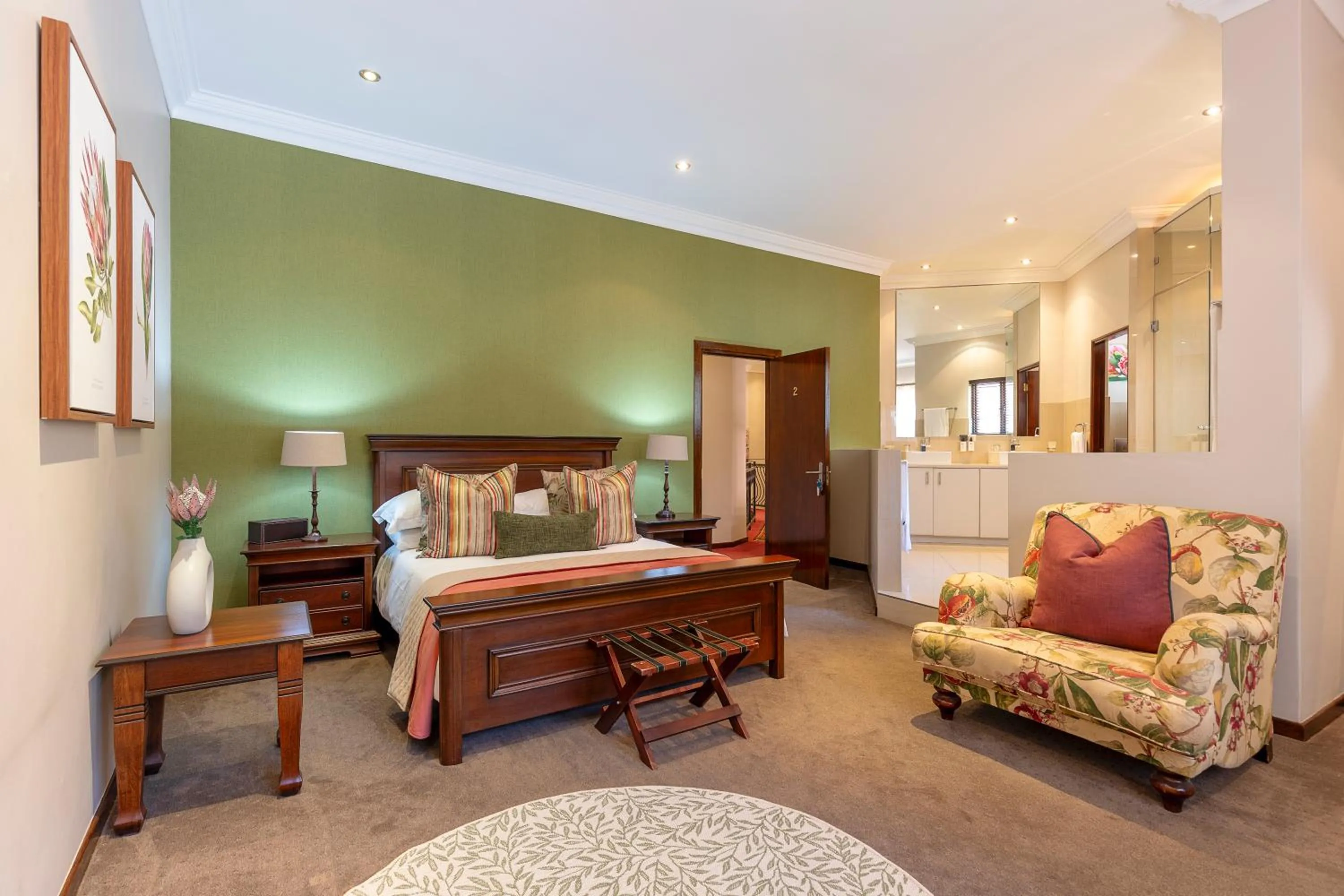 Bedroom in Hyde Park Guest House