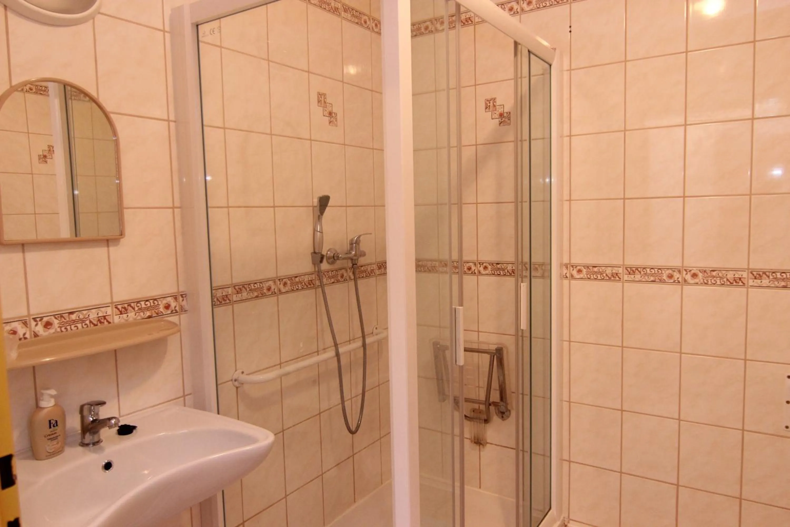 Bathroom in Hotel Restaurant Svejk