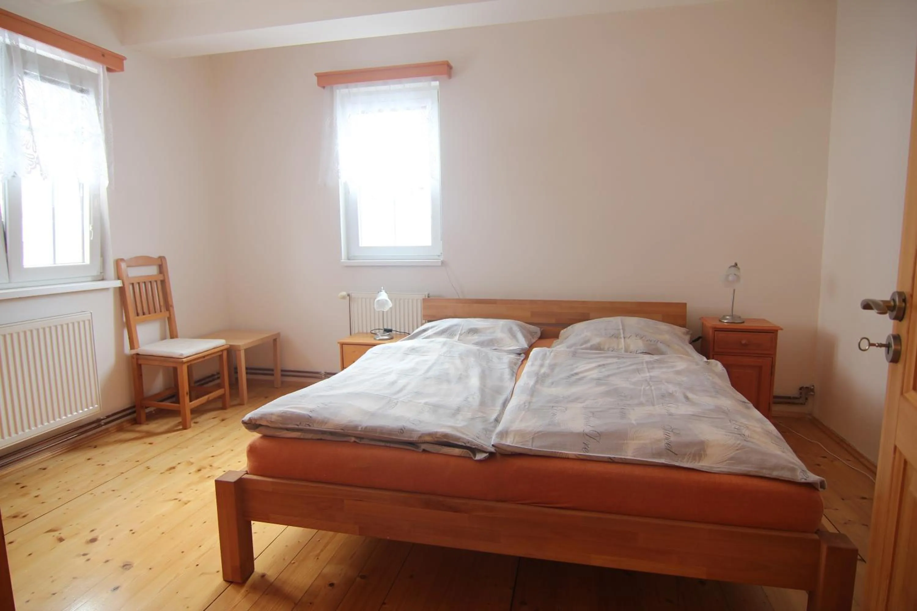 Bed in Hotel Restaurant Svejk