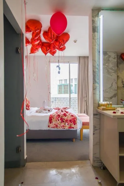 Bed in Mandarin Palace Hotel & Spa