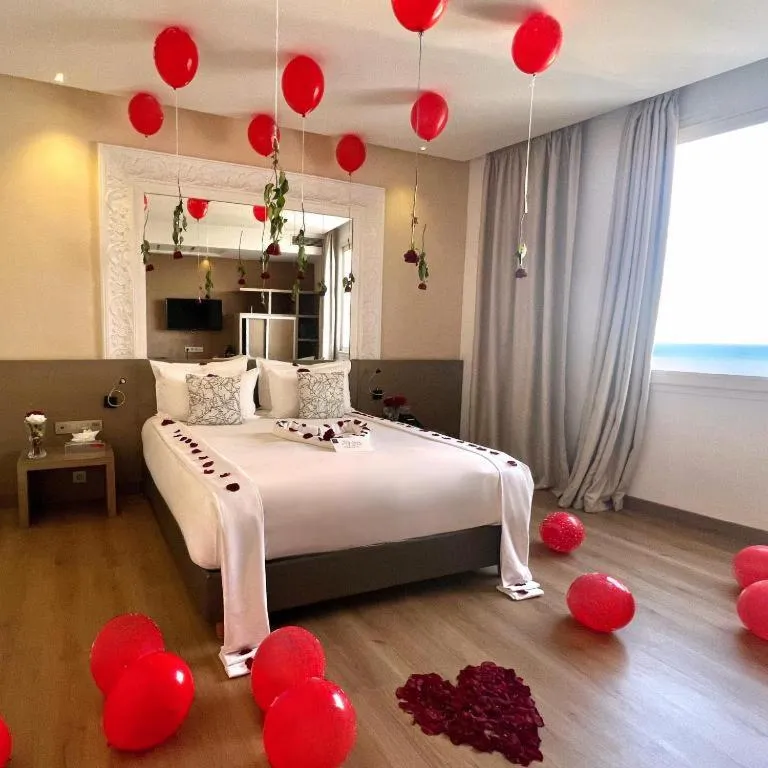 Bed in Mandarin Palace Hotel & Spa