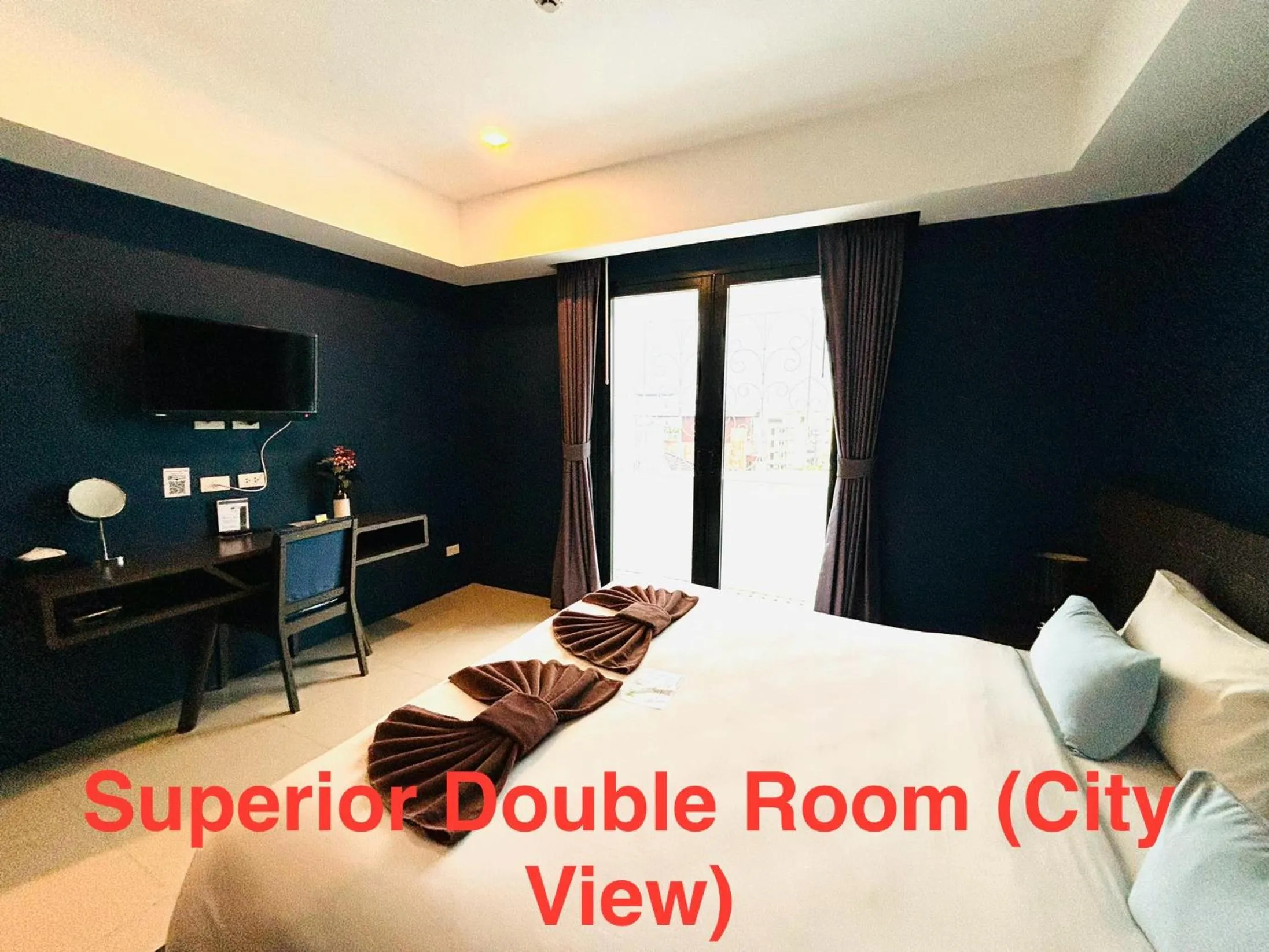 Bed in The Seens Hotel