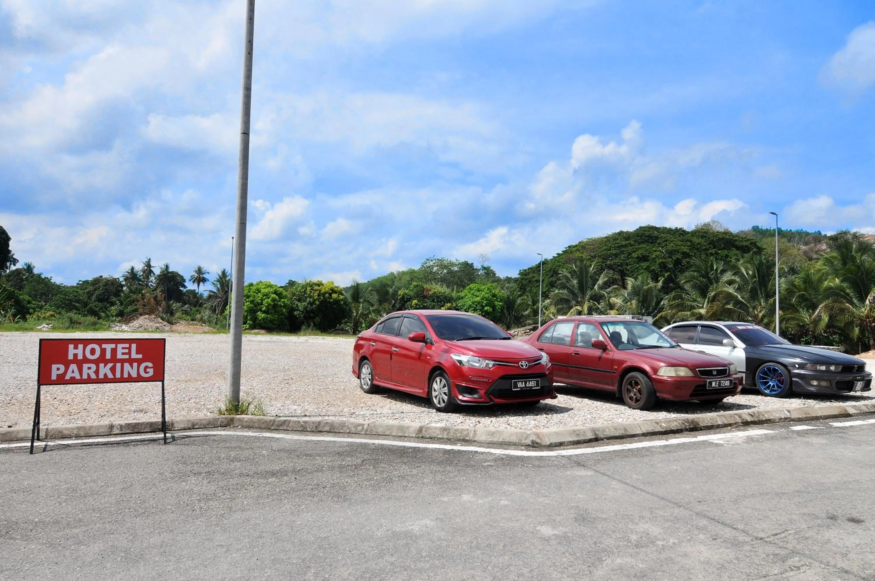 Parking in Hotel Agro